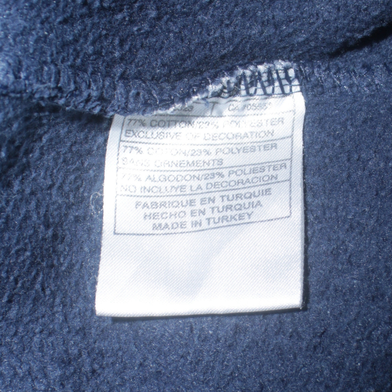 Nike Men's Blue Pullover Hoodie Regular Fit Fleece M