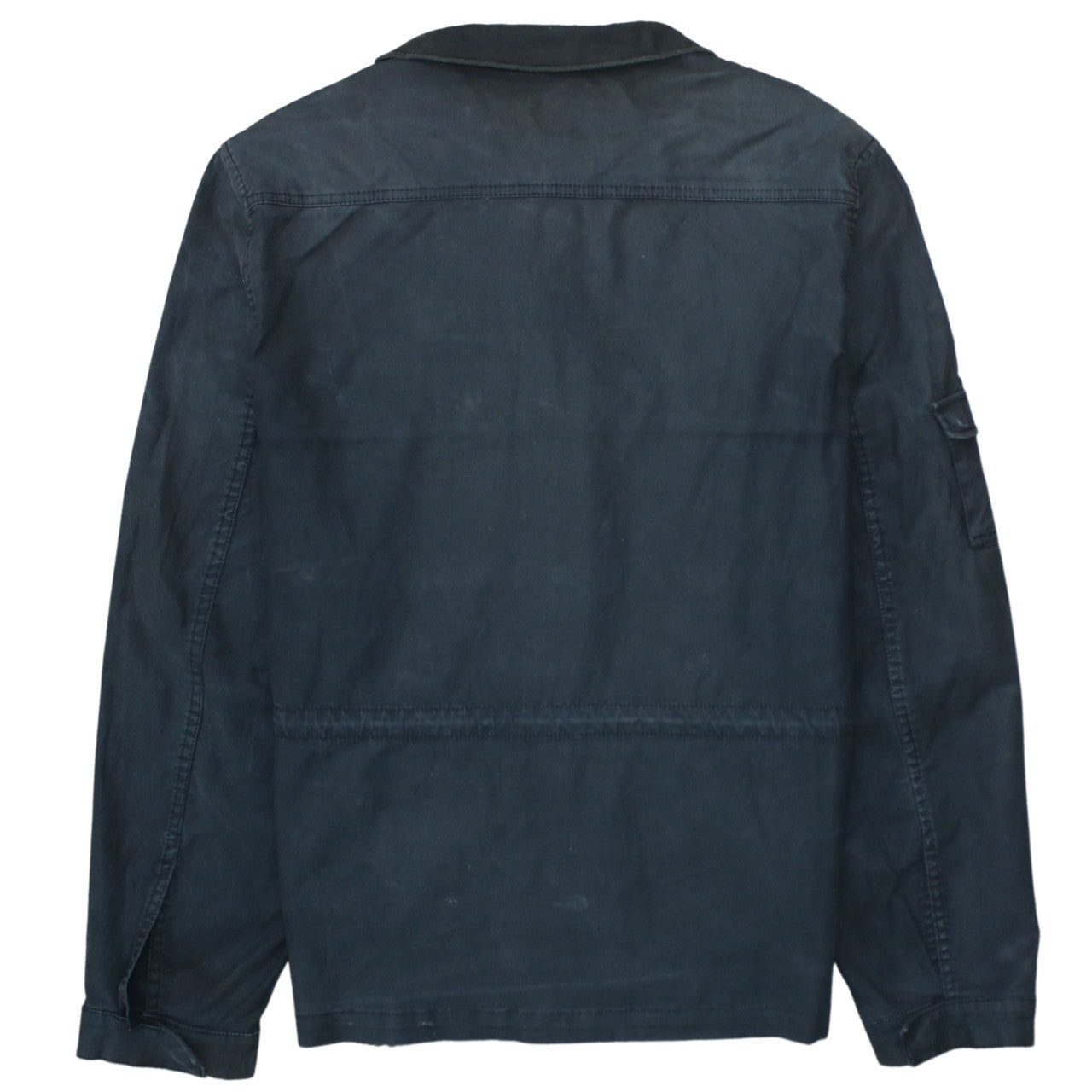 GAP Mens Blue Cotton Lined Military Jacket Size L
