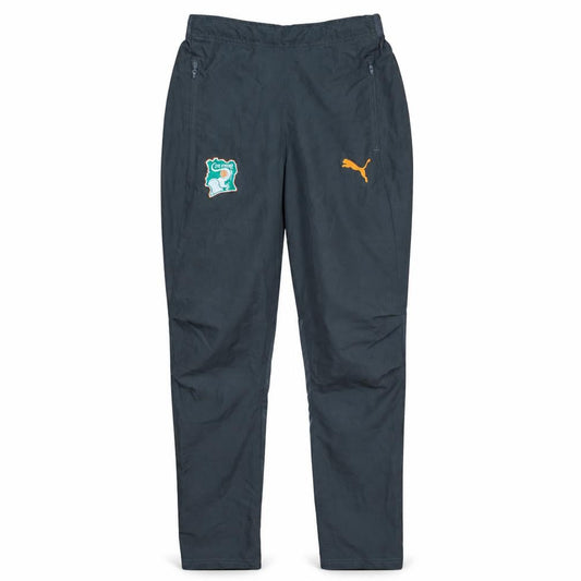 Front view of Puma Men's Grey Côte d'Ivoire Jogger Trousers, size S
