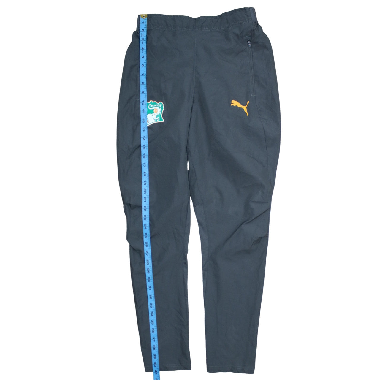 Puma Men's Grey Côte d'Ivoire Jogger Trousers Size S