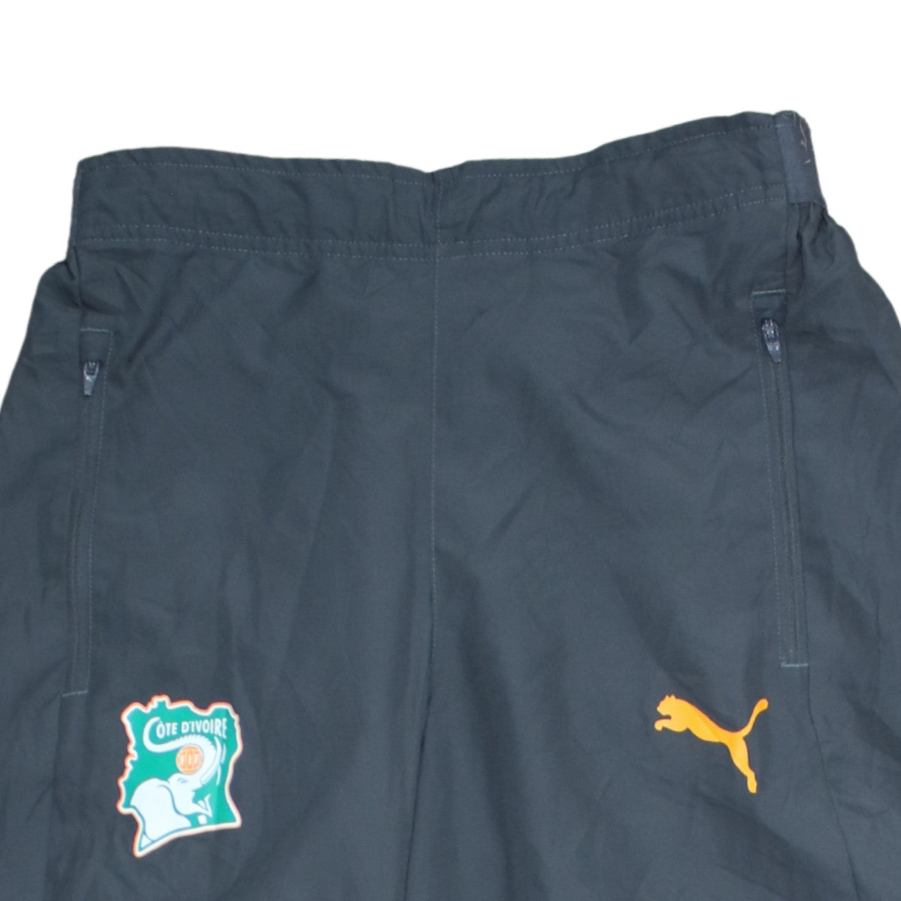 Puma Men's Grey Côte d'Ivoire Jogger Trousers Size S