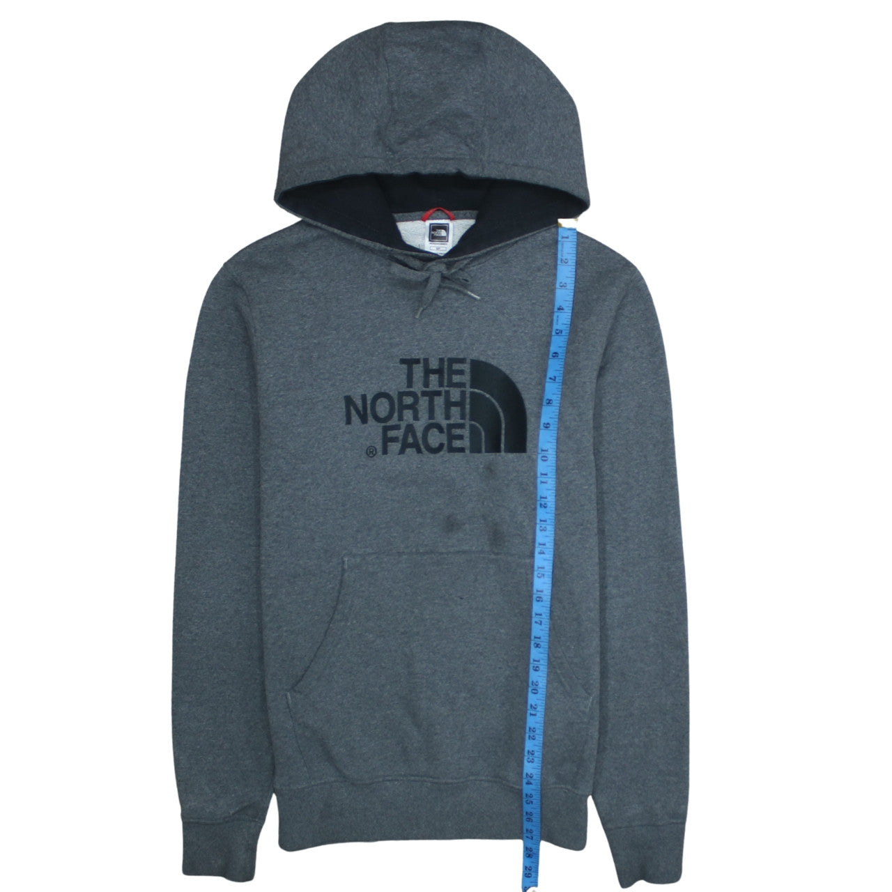The North Face Men's Grey Pullover Hoodie Size S Outdoor Fleece