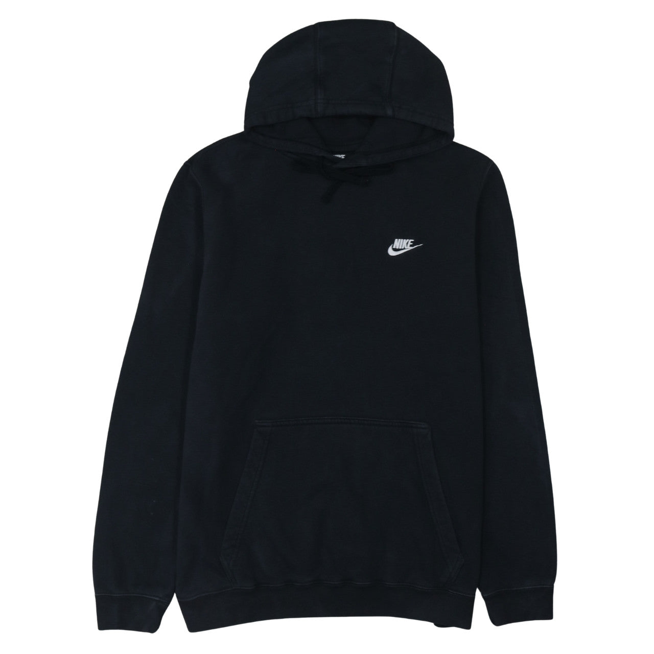 Nike Men's Black Pullover Hoodie L Fleece Sportswear