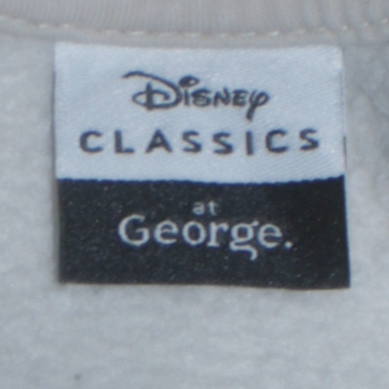 Disney Classics at George Women Beige Stitch Sweatshirt XL Pullover
