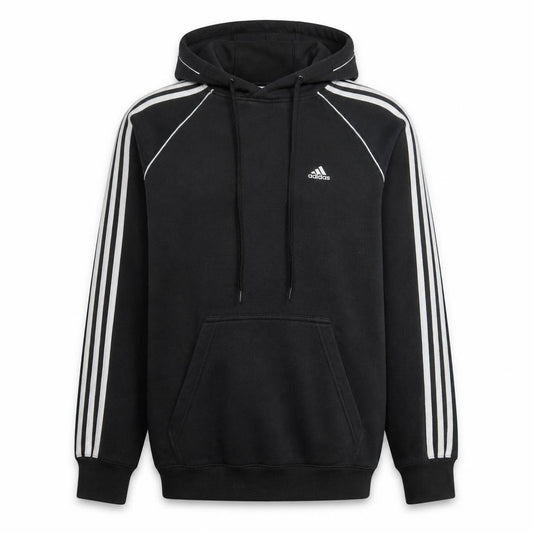 Adidas Men's Black Pullover Hoodie Size S Regular Fit Sportswear