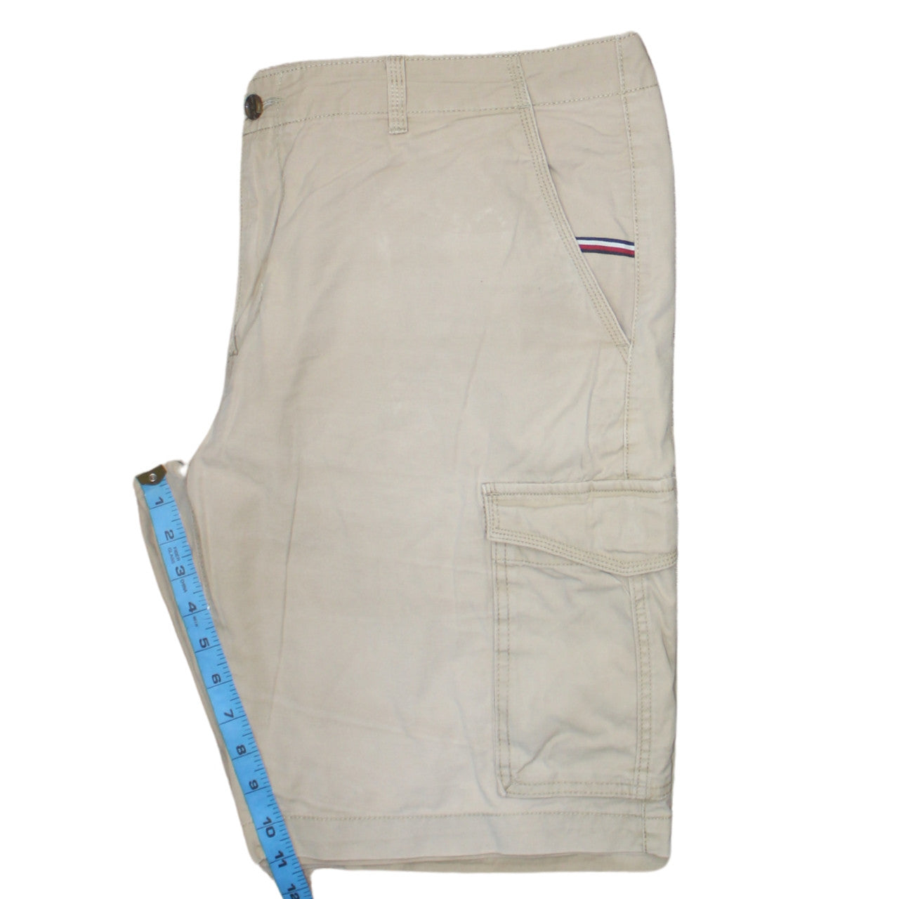 Tommy Hilfiger Men's Beige Cargo Shorts 40 Regular Fit Casual Summer