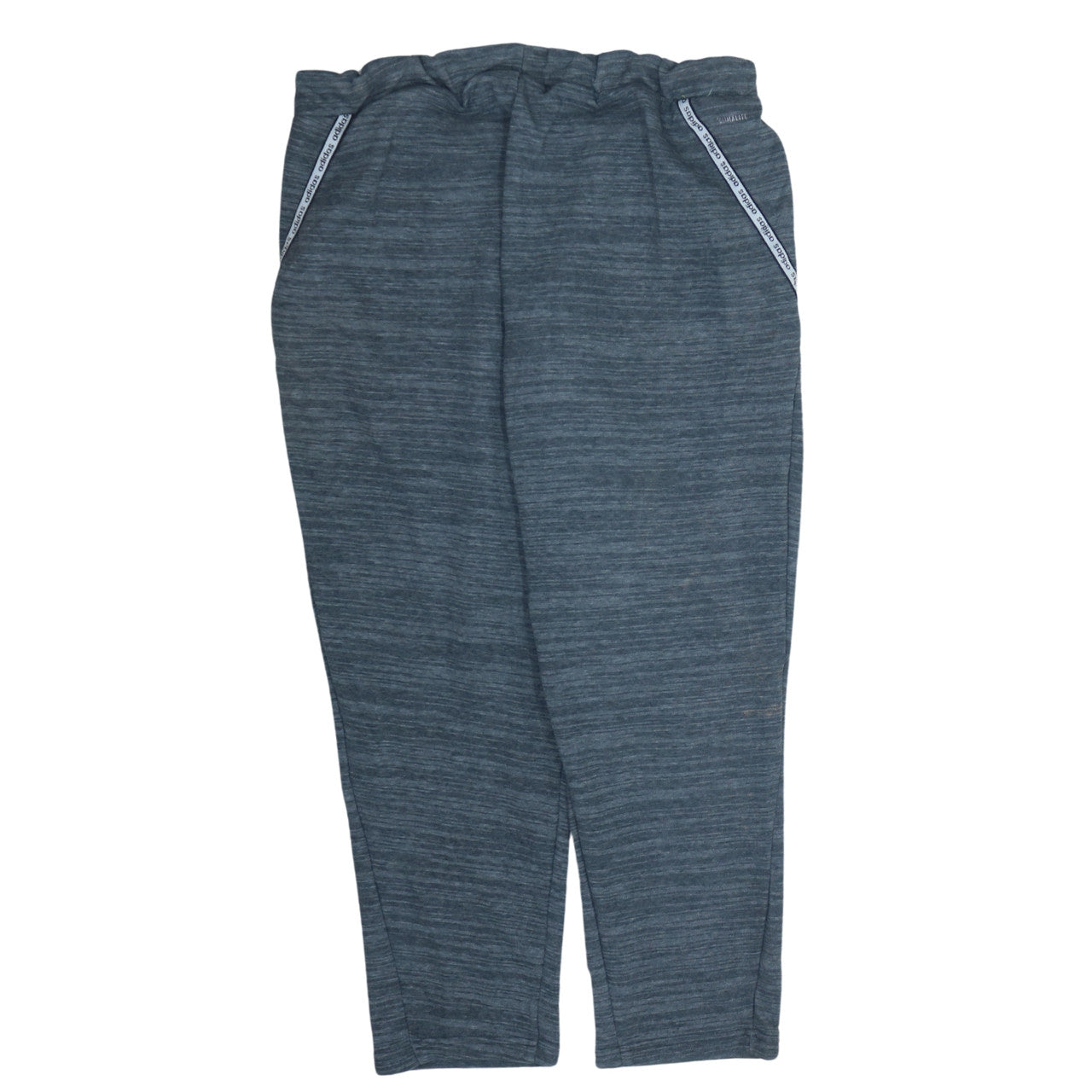 Adidas Women's Grey Joggers L Climalite Sports Casual Pants