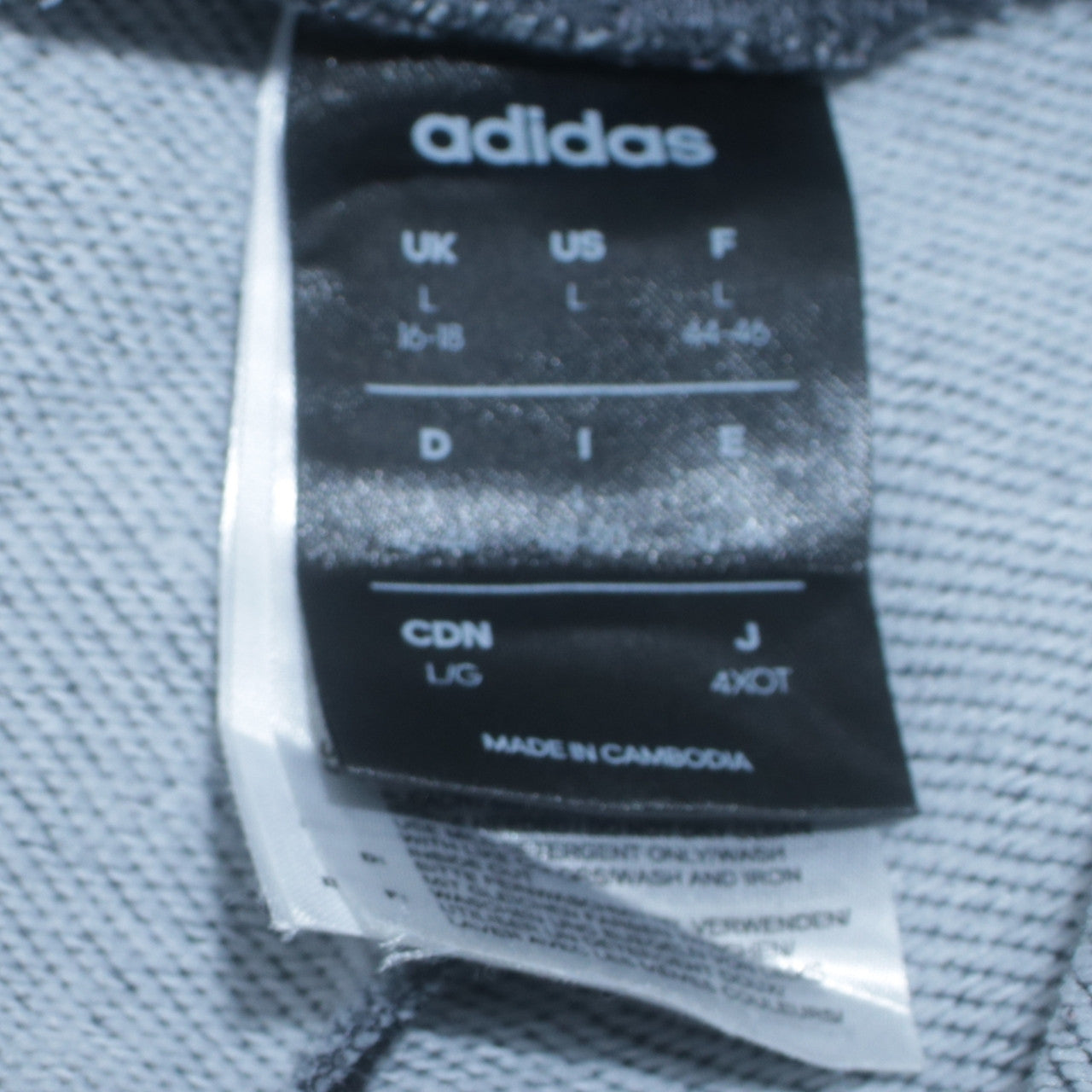 Adidas Women's Grey Joggers L Climalite Sports Casual Pants