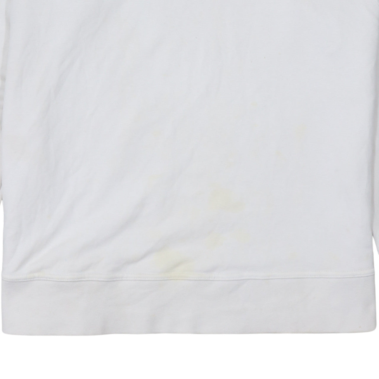Nike Men’s White Pullover Hoodie Dri-Fit Logo Sportswear Size S