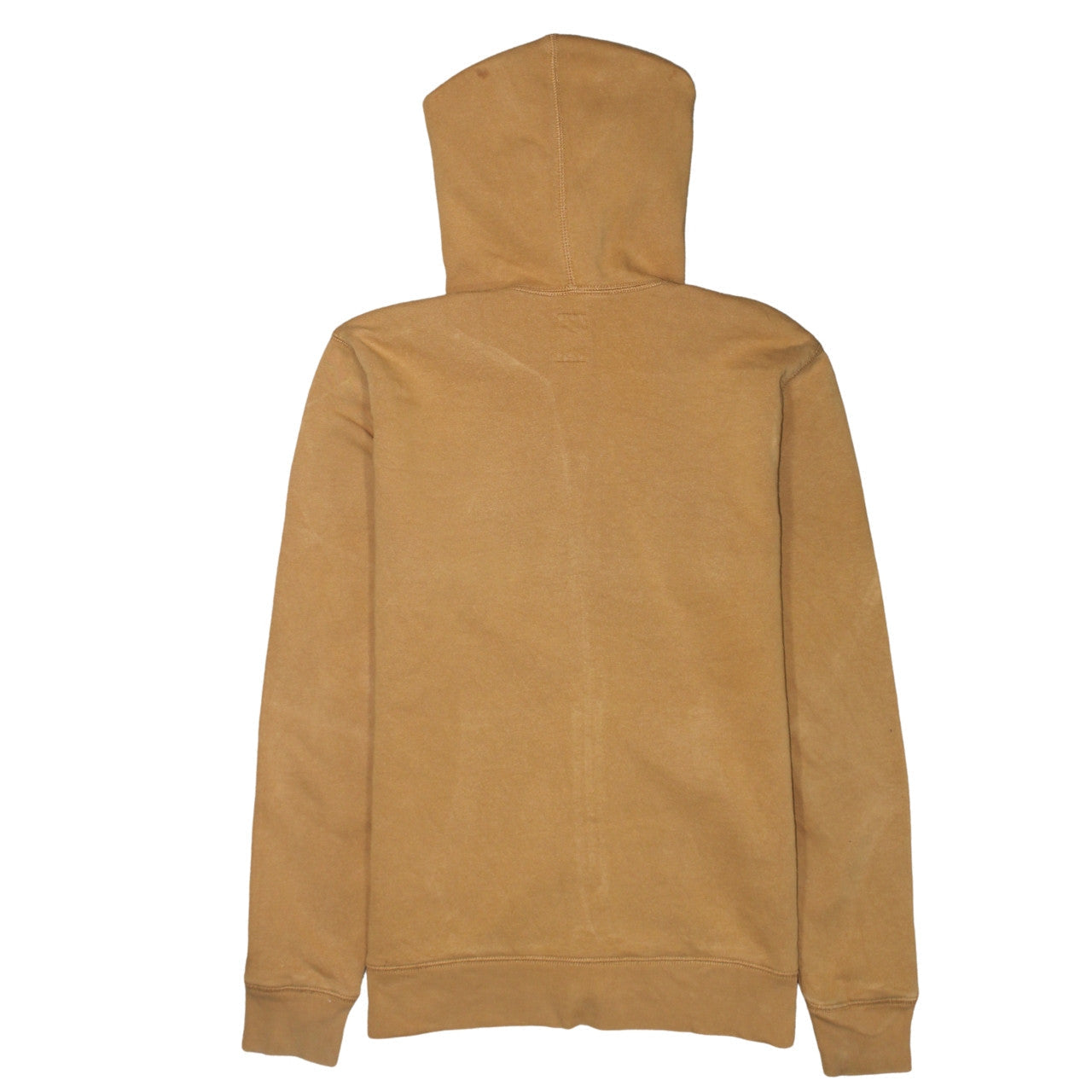 GAP Men's Brown Full Zip Hoodie S Classic Logo Fleece