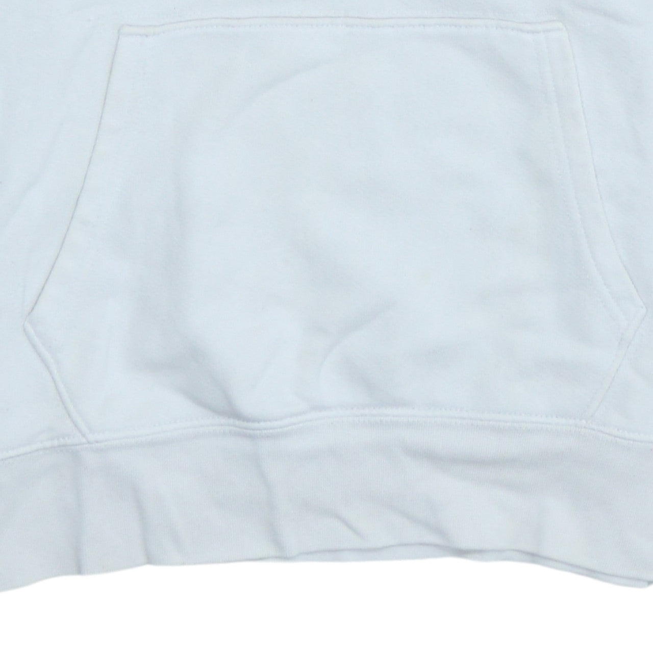 Levi's Men's White Small Pullover Hoodie with Logo Print