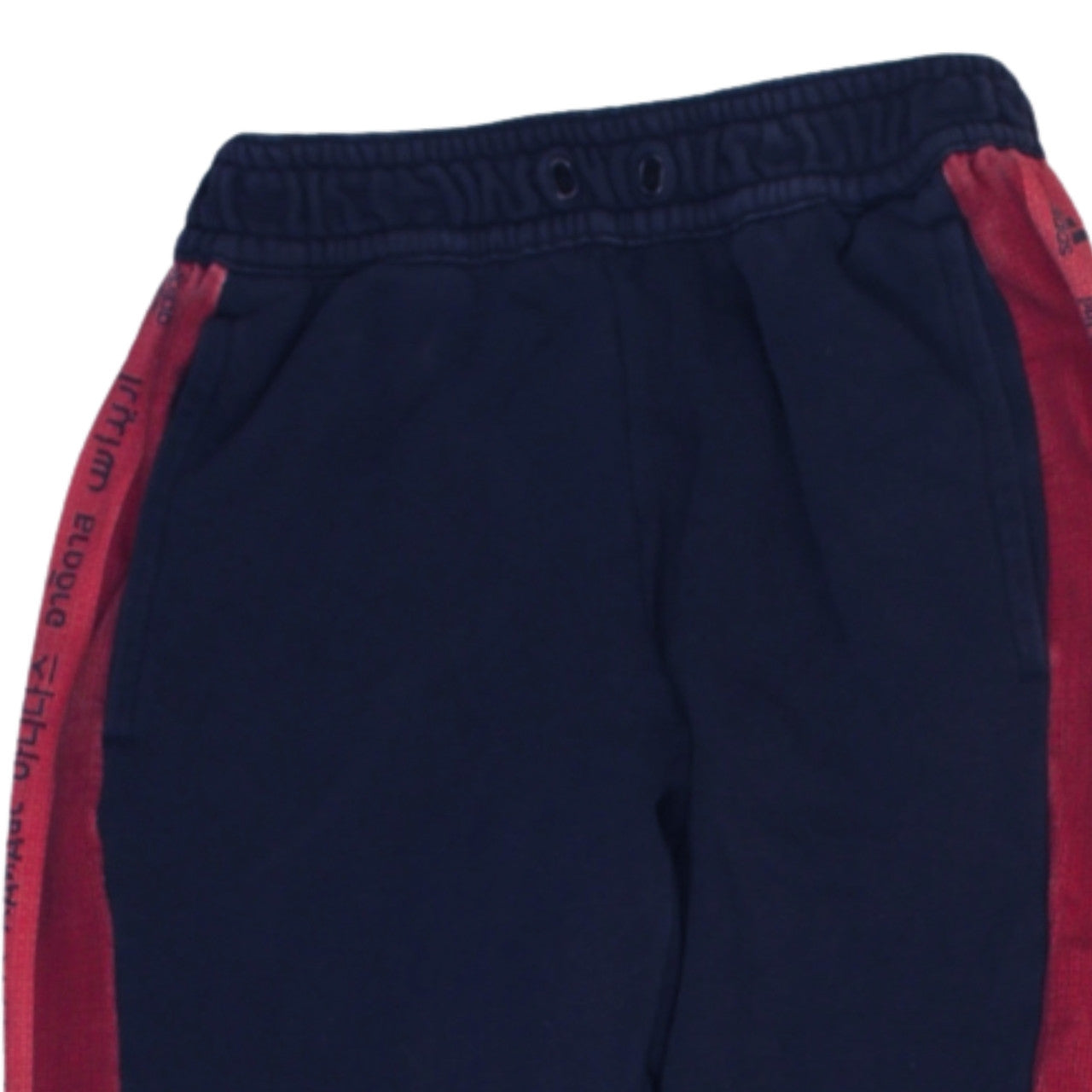 Adidas Men's Blue Sweatpants S Regular Fit Tapered Fleece