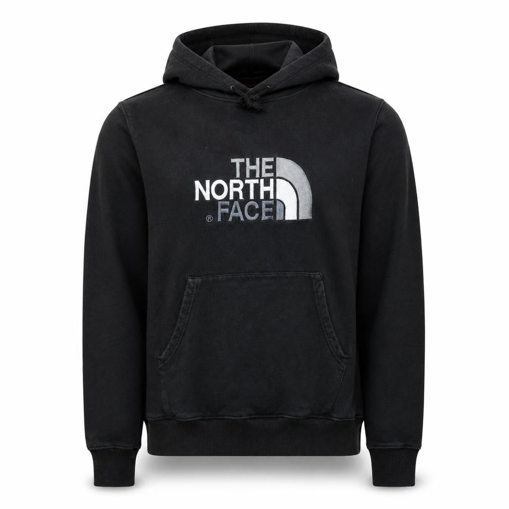 The North Face Men’s Black Pullover Hoodie Size M Graphic Cotton