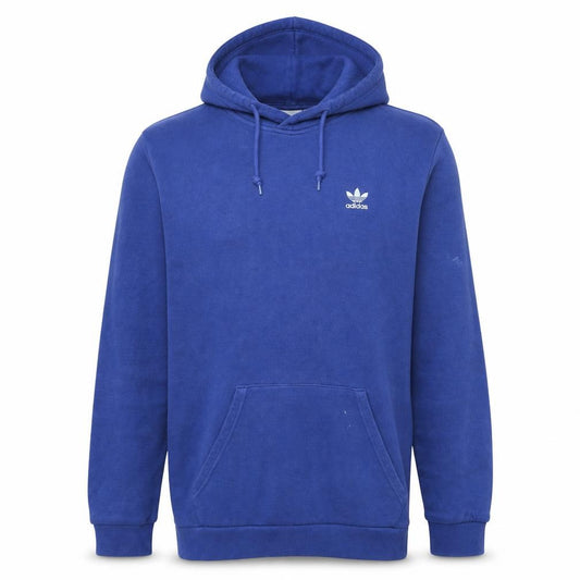 Adidas Mens Blue Pullover Hoodie Sweatshirt M Regular Fit