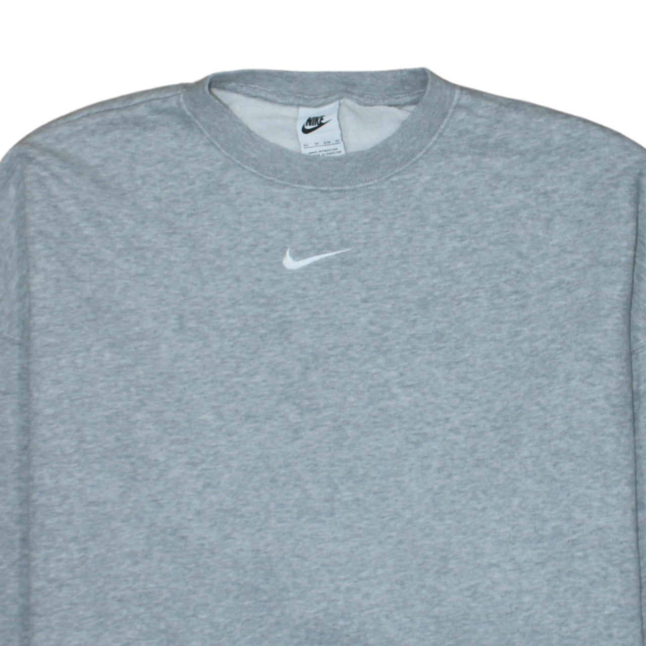 Nike Men's Grey XS Pullover Sweatshirt Crew Neck Fleece