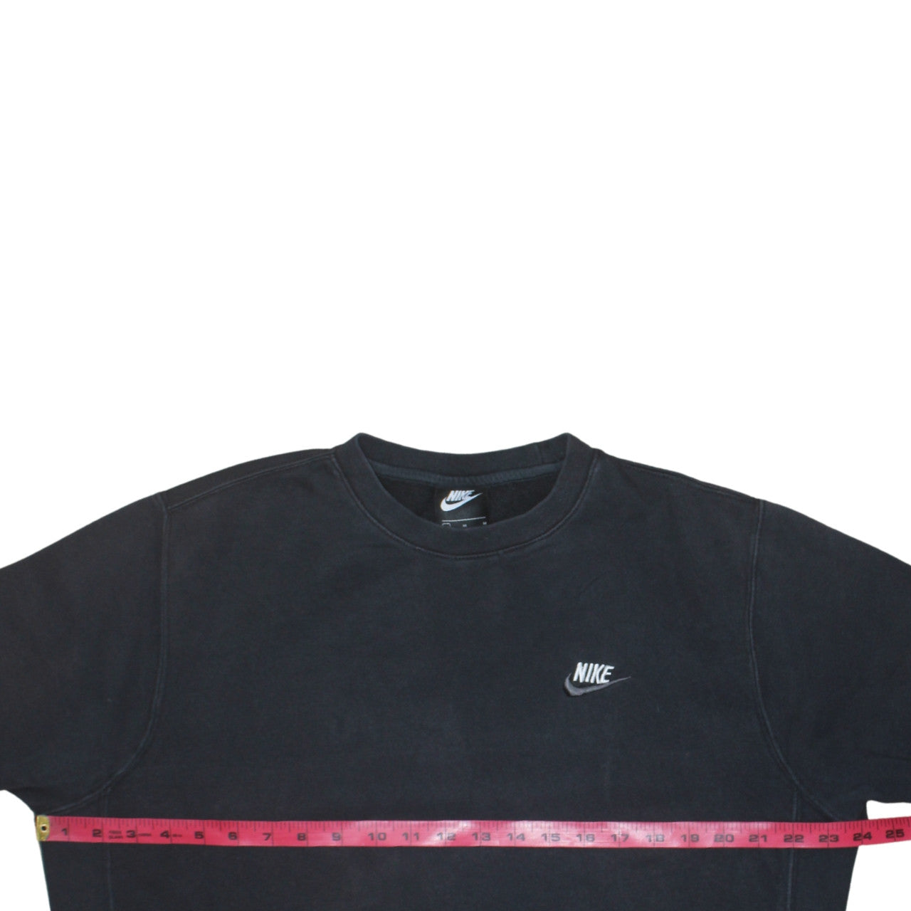 Nike Men's Black Crew Neck Pullover Sweatshirt M Regular Fit