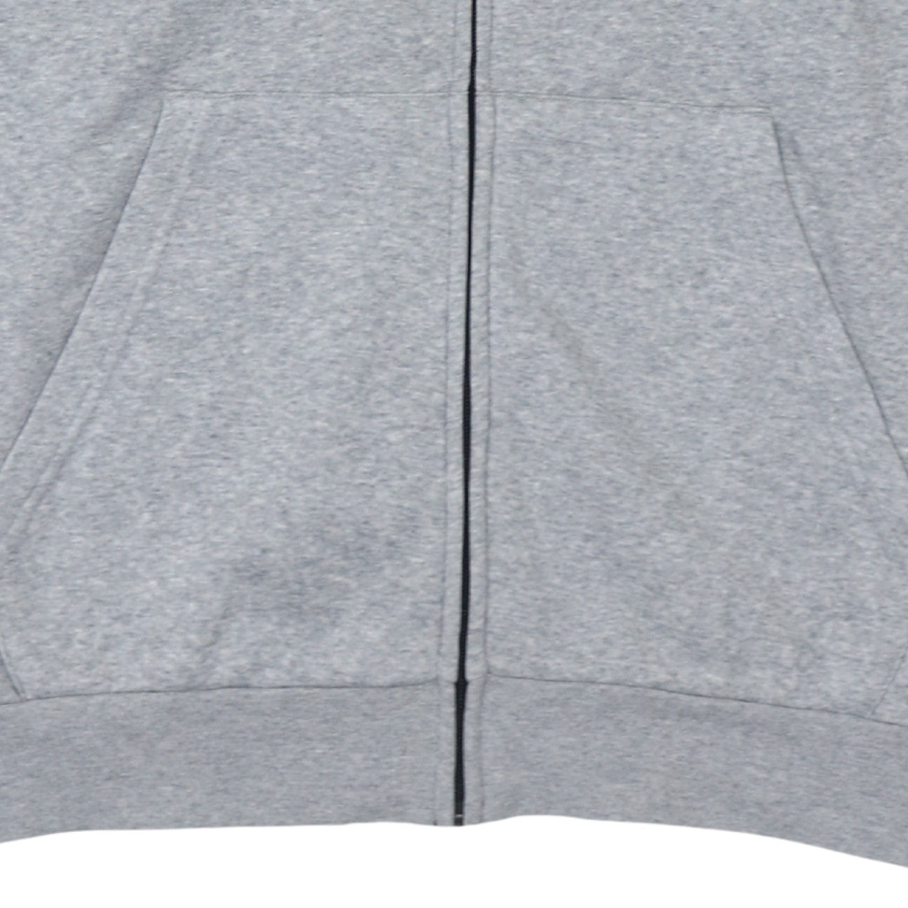 Adidas Men’s Grey Full Zip Hoodie 2XL Sports Fleece Hooded Top