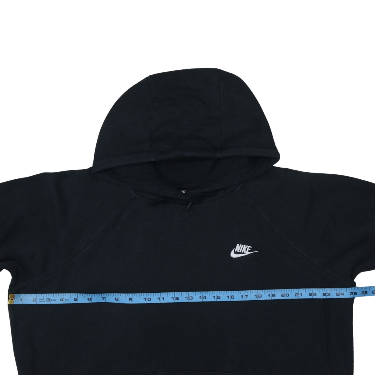 Nike Men's Black XL Pullover Hoodie Cotton Fleece Regular Fit