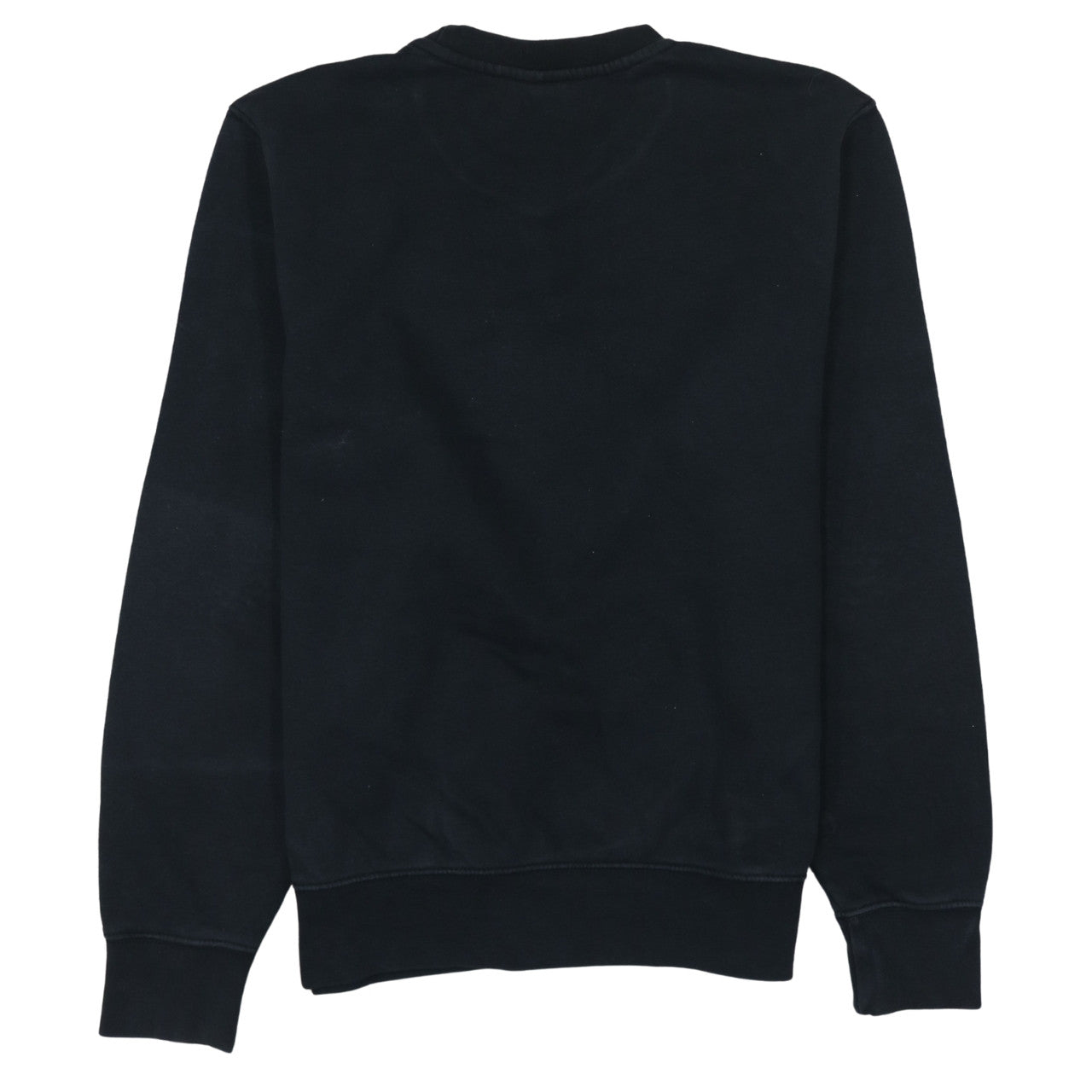 Nike Men's Black Crew Neck Fleece Sweatshirt Small Regular Fit