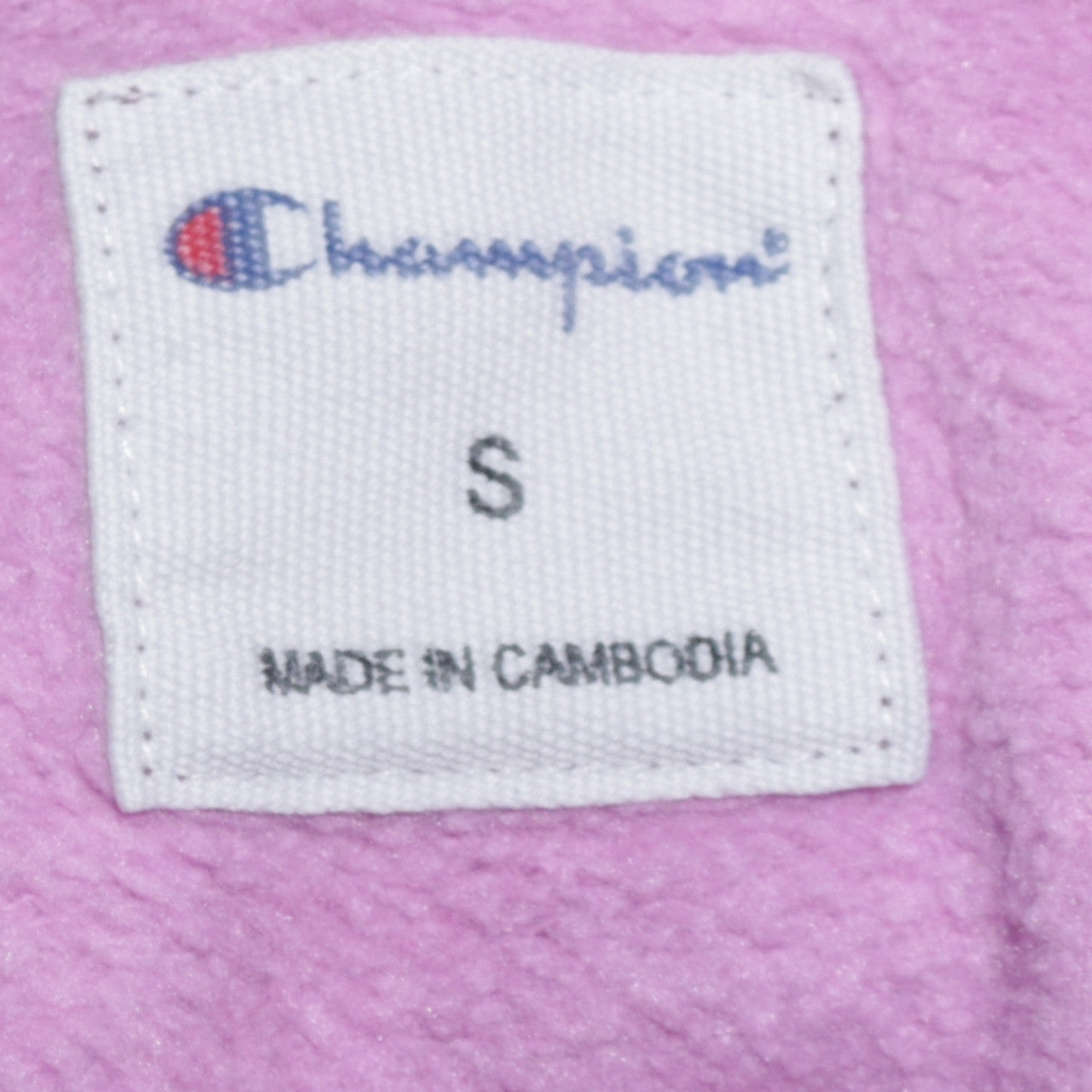 Champion Womens Purple Tie Dye Hoodie Small Pullover Cotton Blend