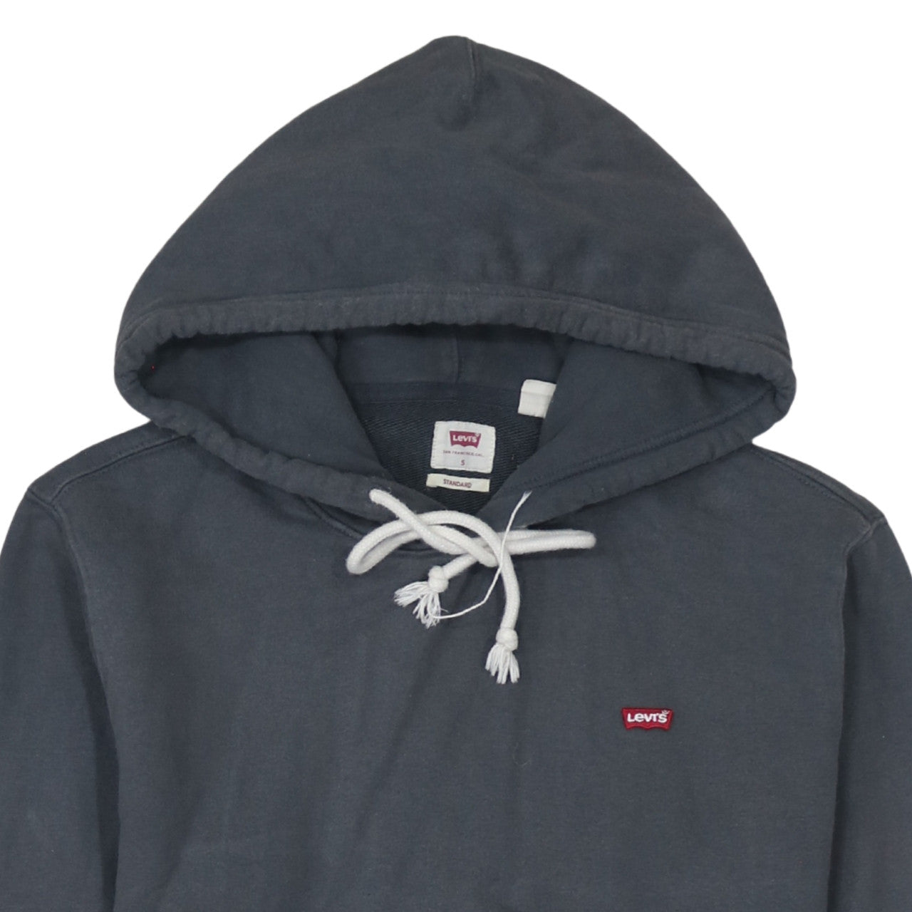 Levi's Men's Grey Pullover Hoodie Size S Regular Fit