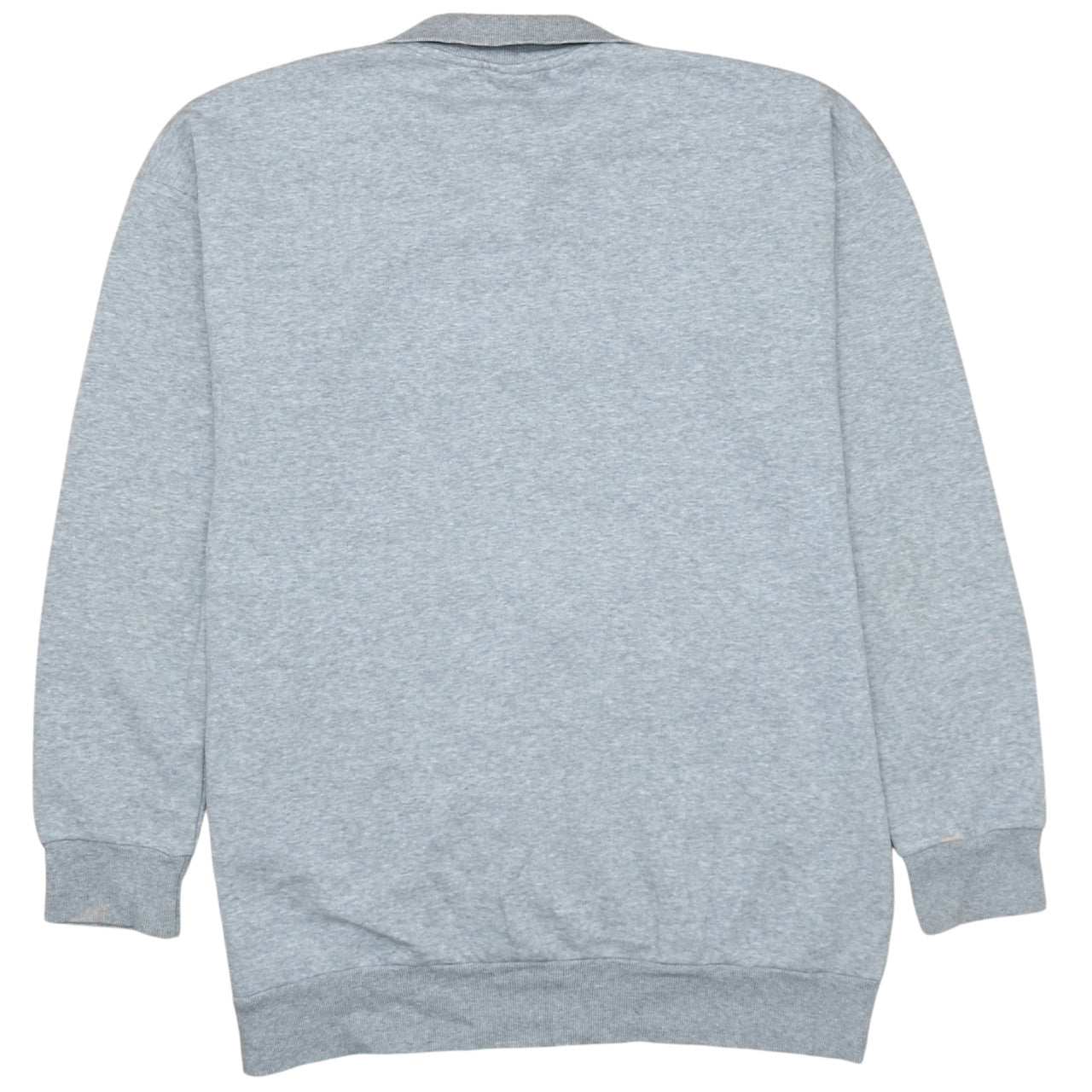 Adidas Women Grey Small 1/4 Zip Sweatshirt Pullover Classic Fit