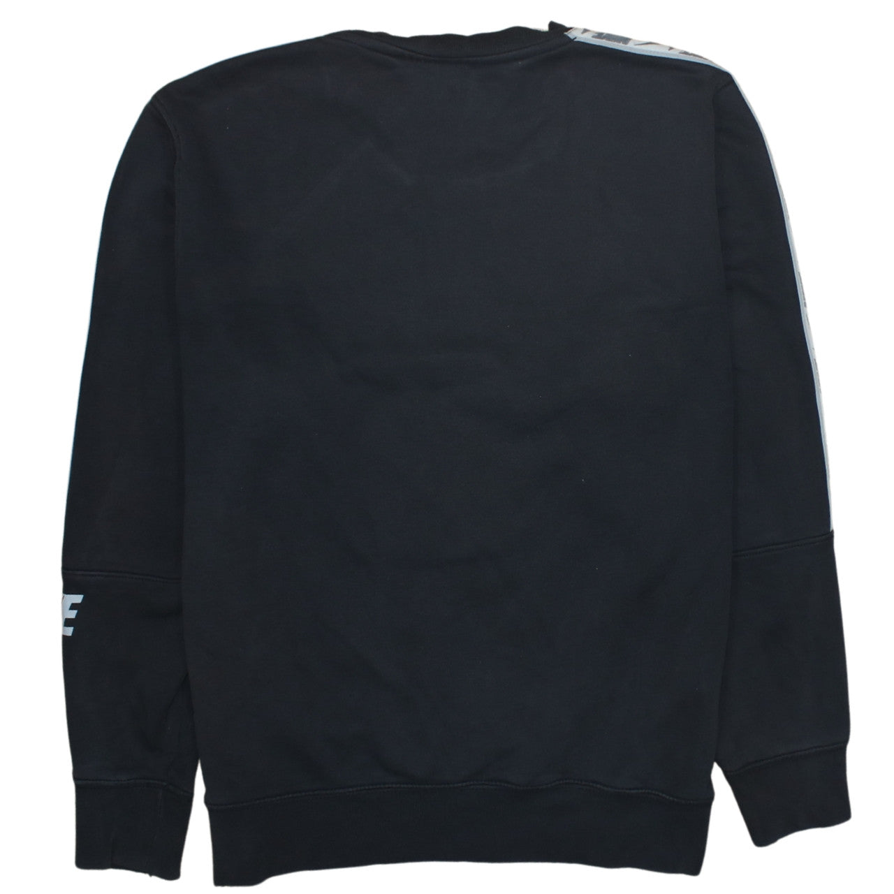 Nike Men's Black Medium Crew Neck Logo Pullover Sweatshirt