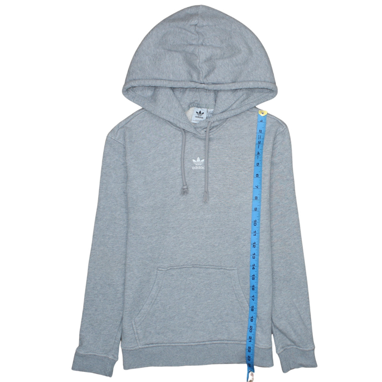 Adidas Women’s Grey Hoodie XS Pullover Hooded Sweatshirt