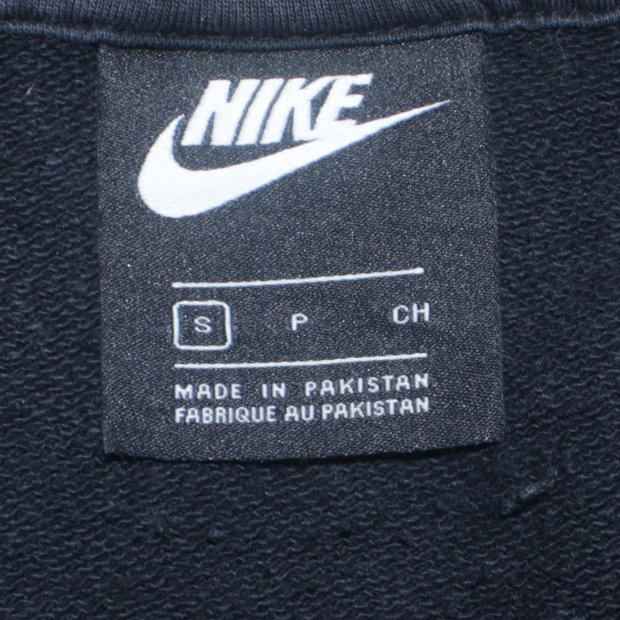 Nike Womens Black Full Zip Hoodie Small Fleece Hooded Sweatshirt