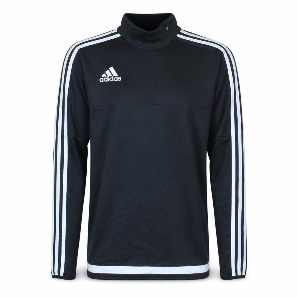 Adidas Men's Black Small Climalite 1/4 Zip Sports Sweatshirt