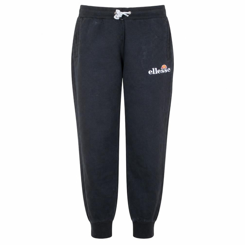 Ellesse Womens Black Jogger Trousers Size 12 Comfortable Fleece