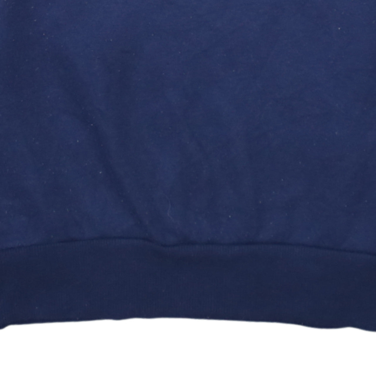 Disney Womens Navy Blue Stitch Sweatshirt Size S 10/12 Crew Neck