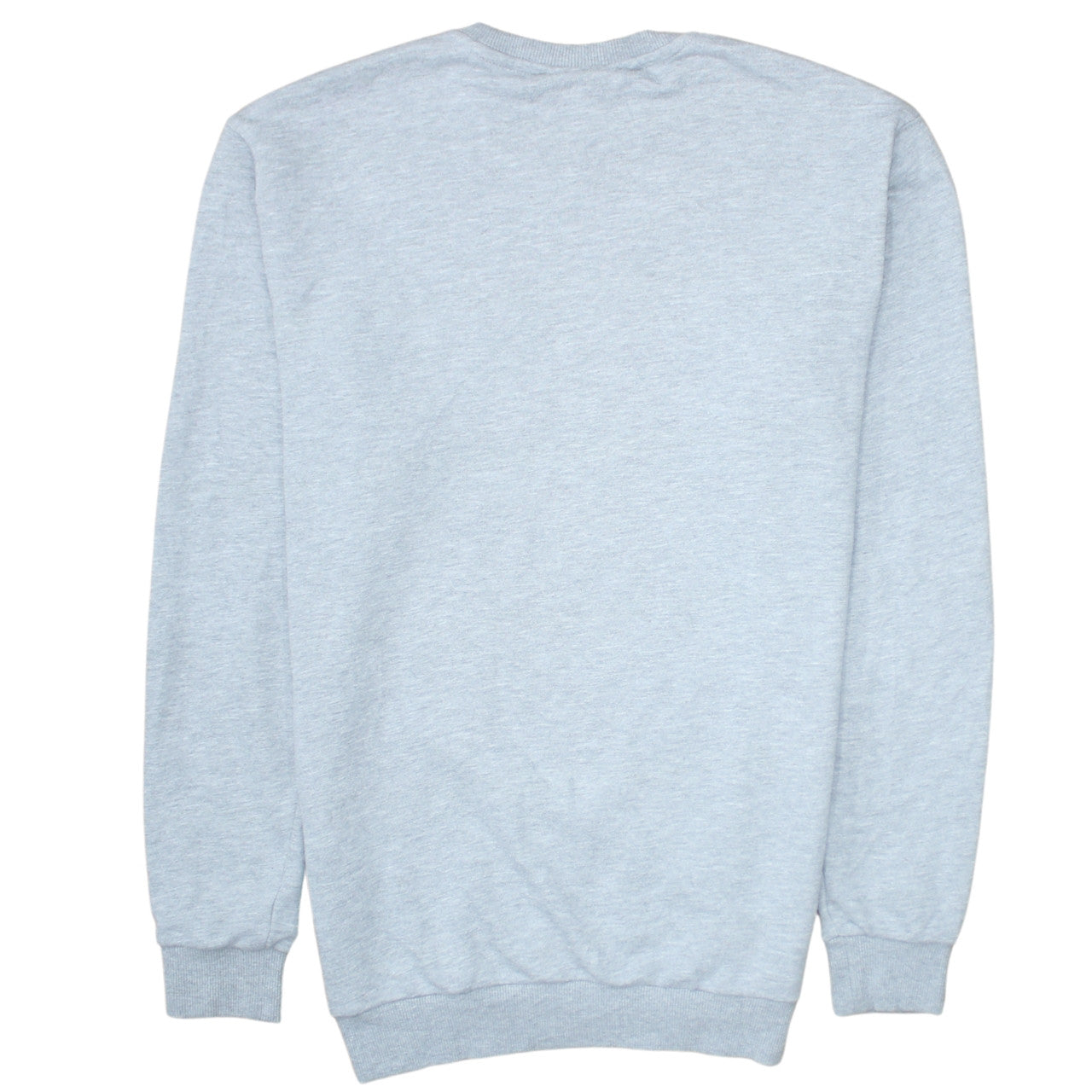 Ellesse Mens Grey Crew Neck Sweatshirt Small Regular Fit Embroidered Logo