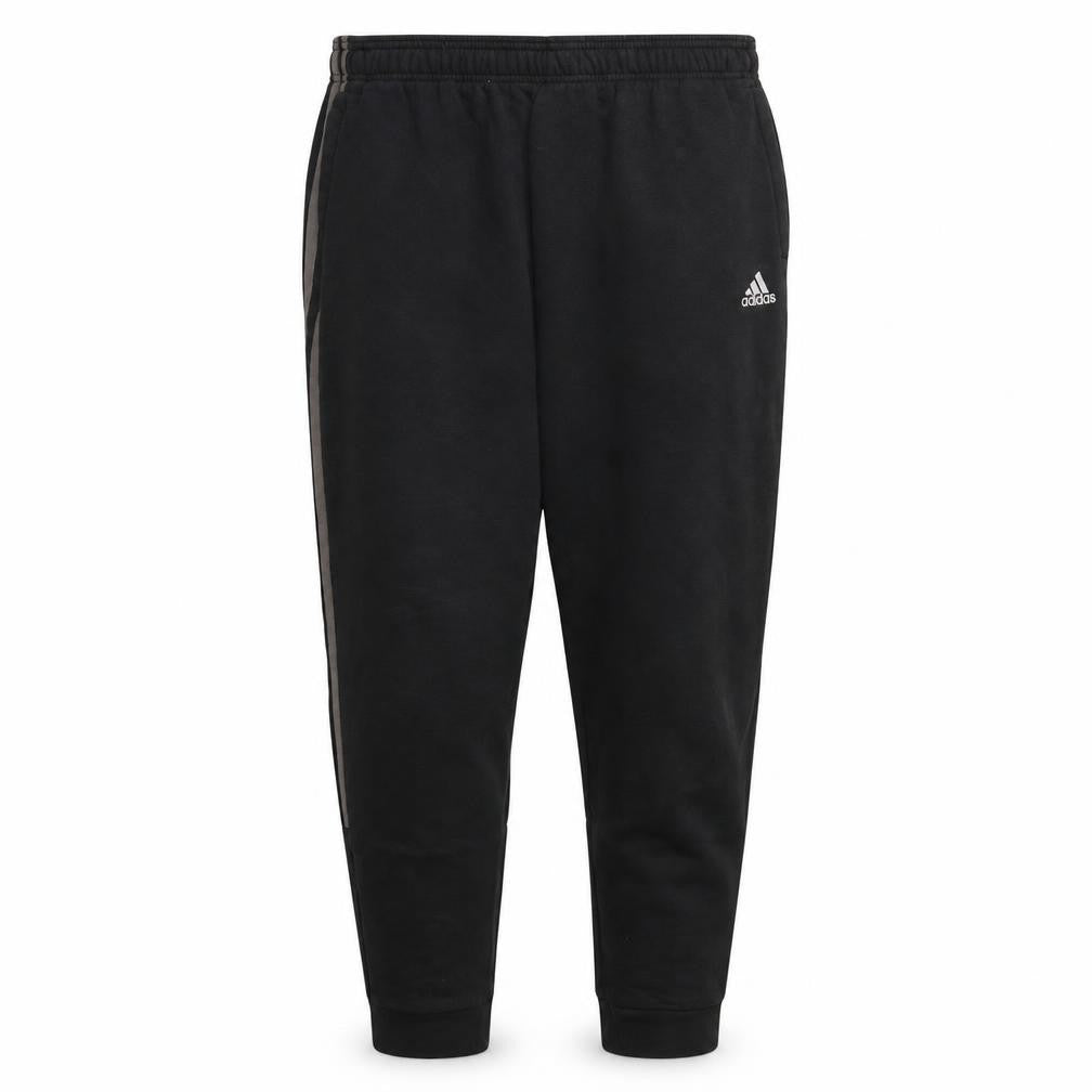 Adidas Men's Black Jogger Trousers Size M Tapered Fit