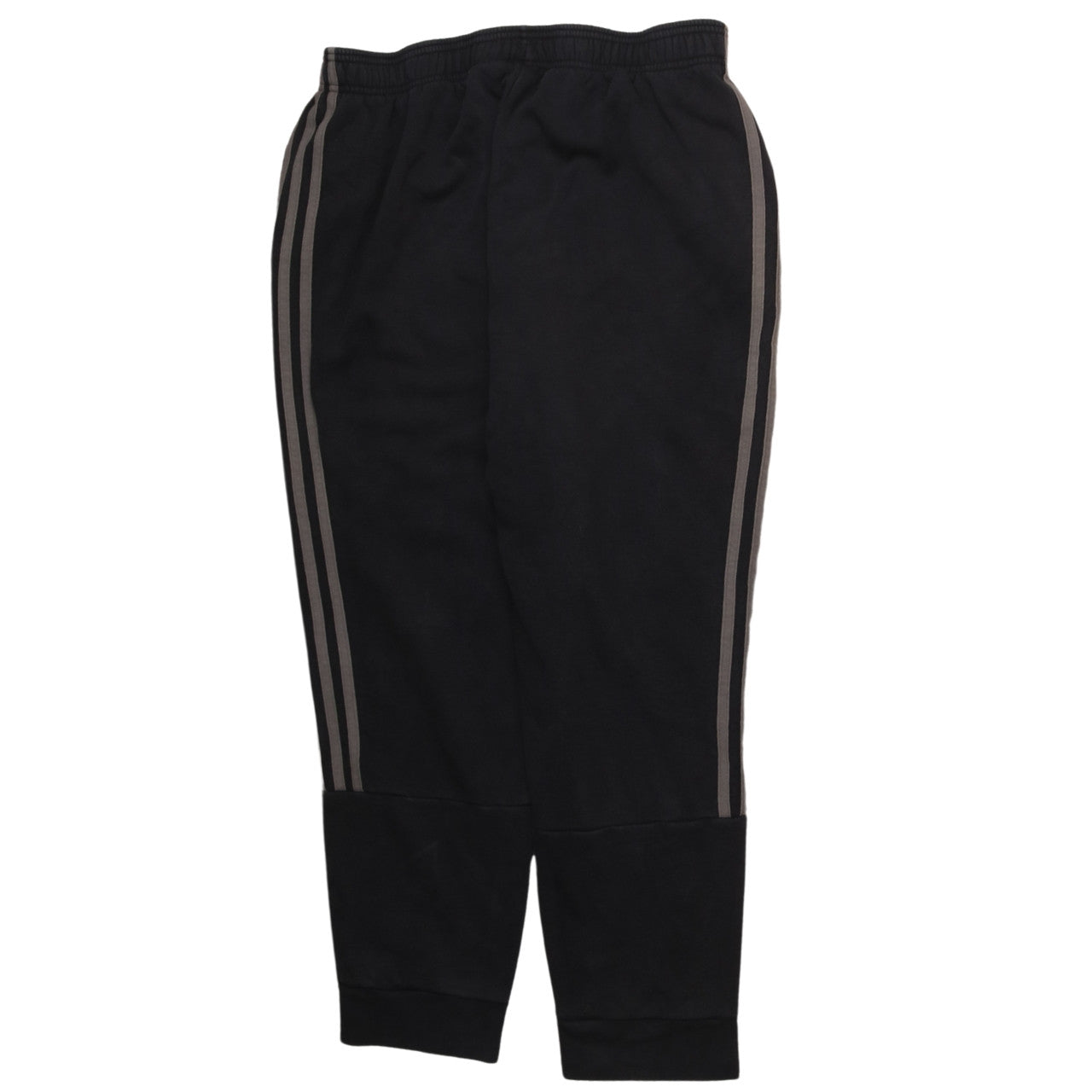 Adidas Men's Black Jogger Trousers Size M Tapered Fit