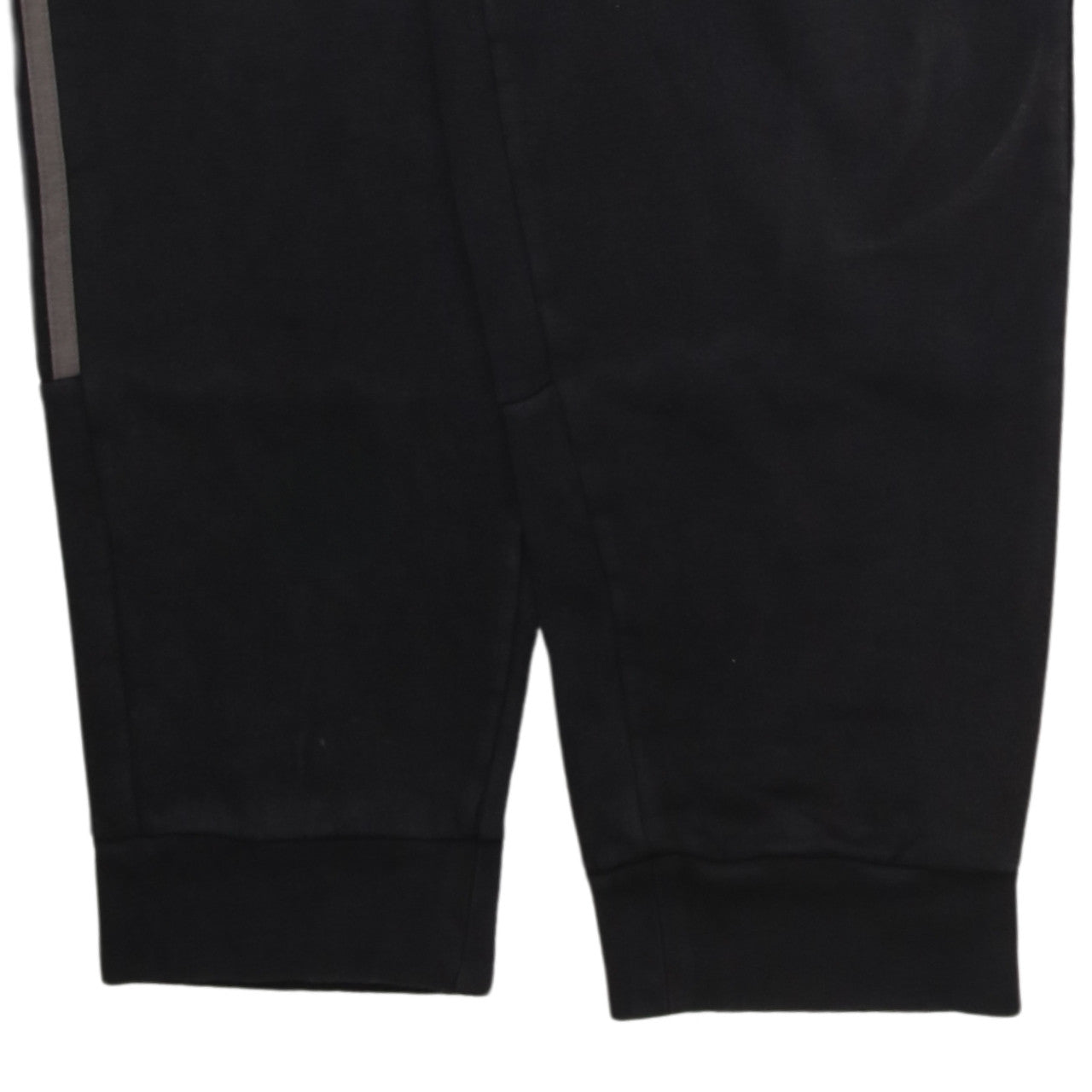 Adidas Men's Black Jogger Trousers Size M Tapered Fit