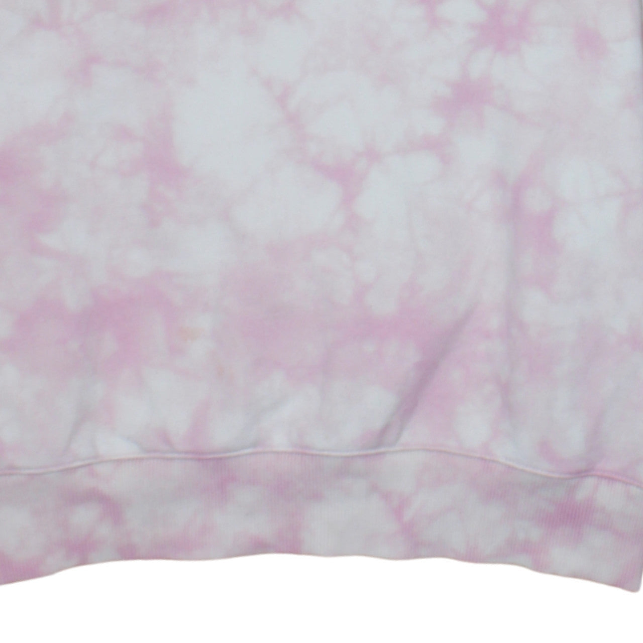 Champion Women Pink Tie Dye Pullover Sweatshirt Size L Cotton Blend