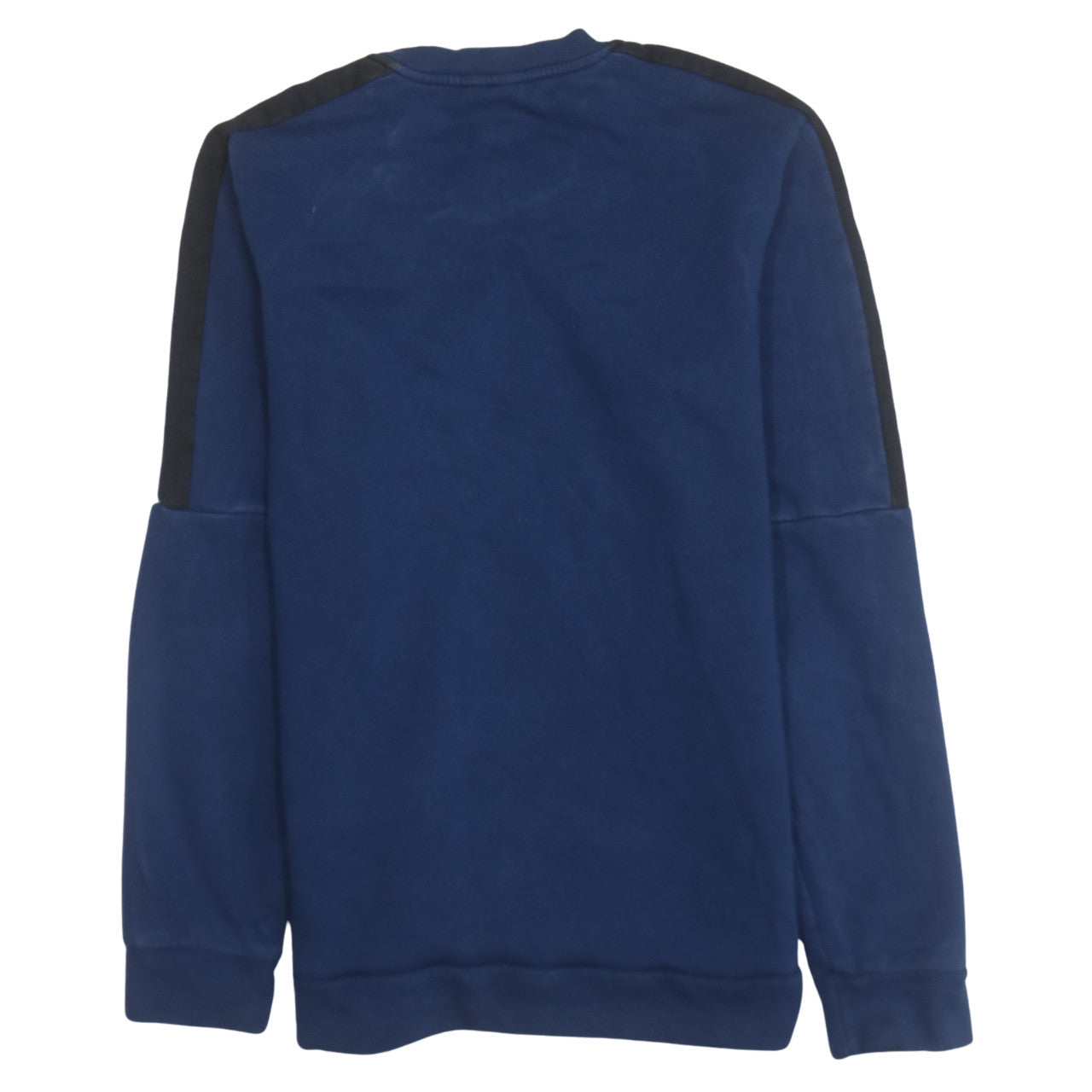 Adidas Men’s Blue Crew Neck Pullover Sweatshirt M Regular Fit
