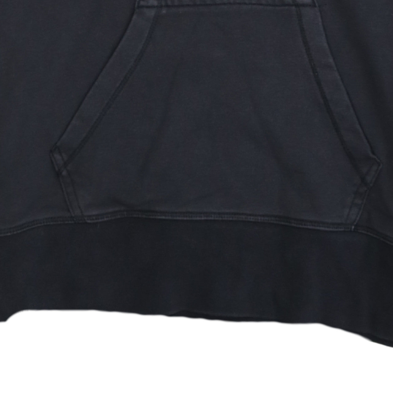 Champion Men's Black Pullover Hoodie Medium Embroidered Logo Sweatshirt