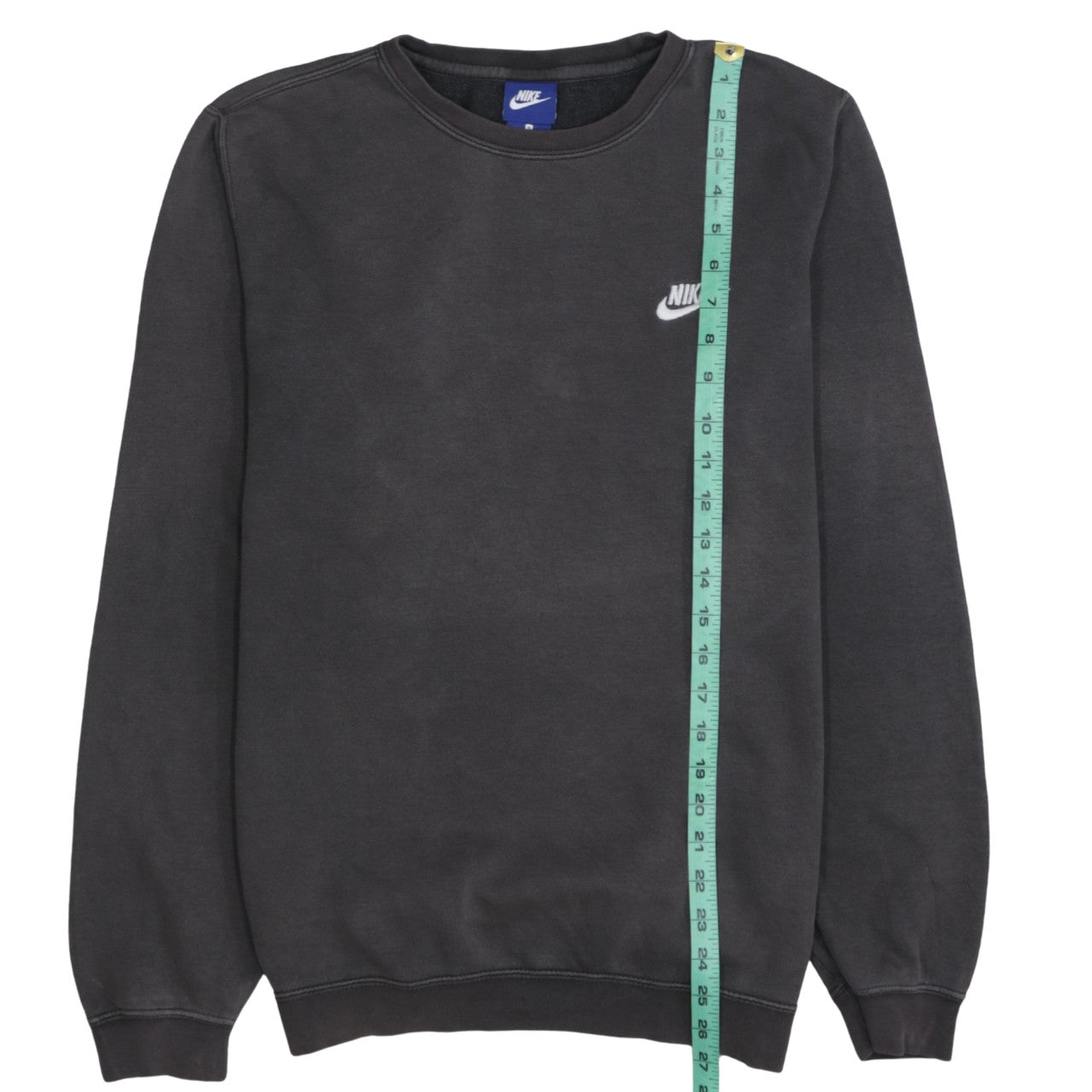 Nike Men's Grey Small Crew Neck Pullover Sweatshirt