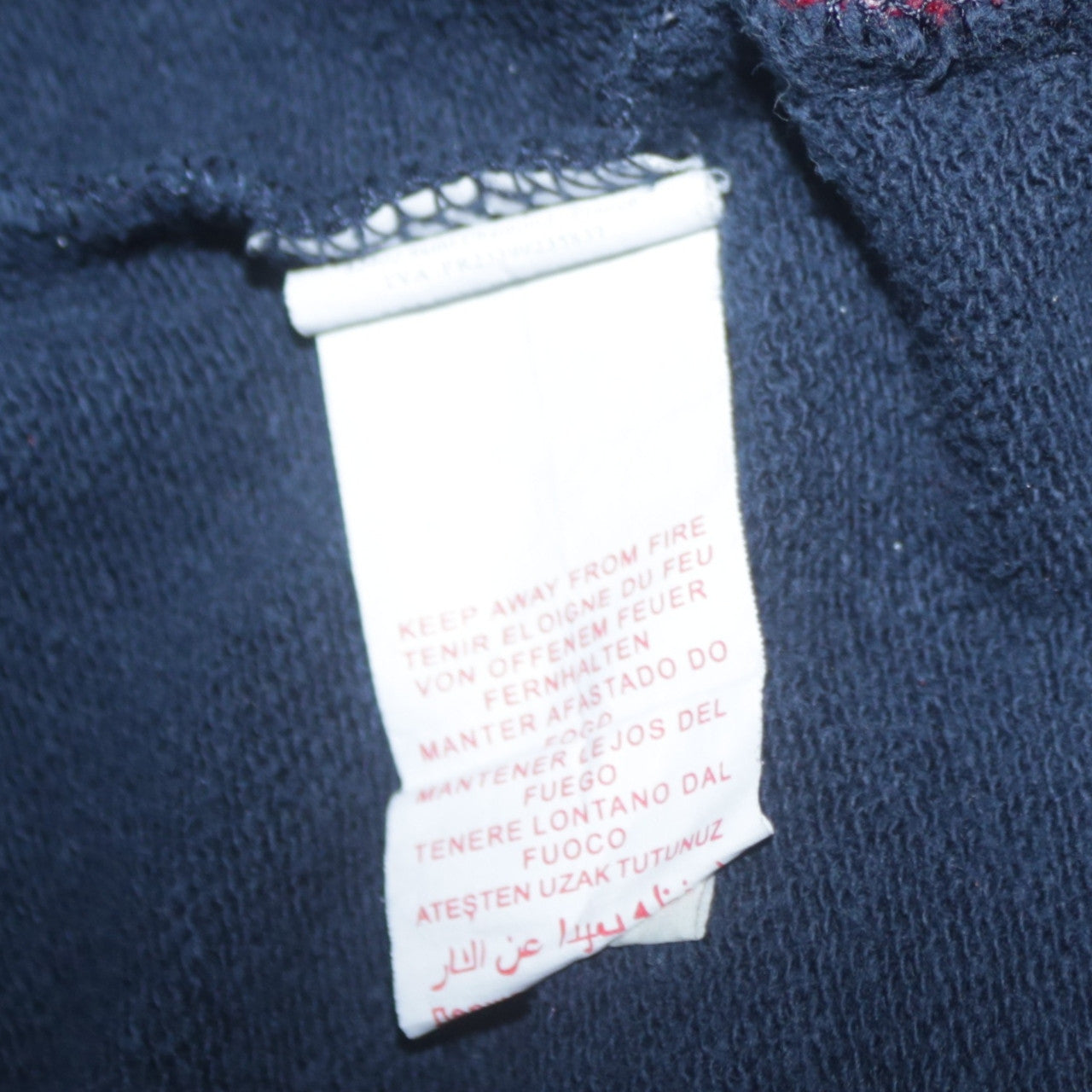 Levi's Womens Navy Blue Logo Crew Neck Sweatshirt Size 12