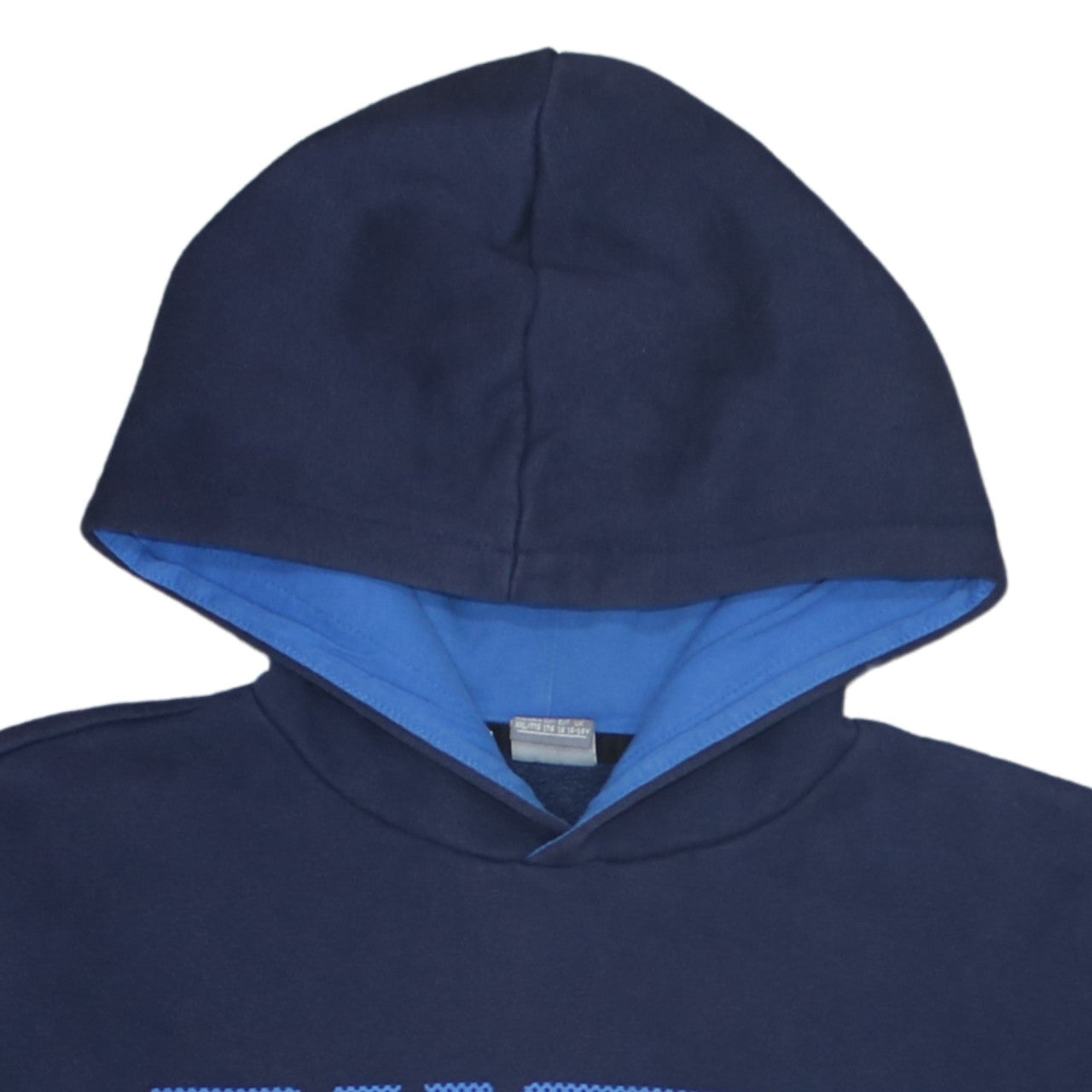 Puma Boys Navy Blue Pullover Hoodie Long Sleeve Logo Sweatshirt Age 14