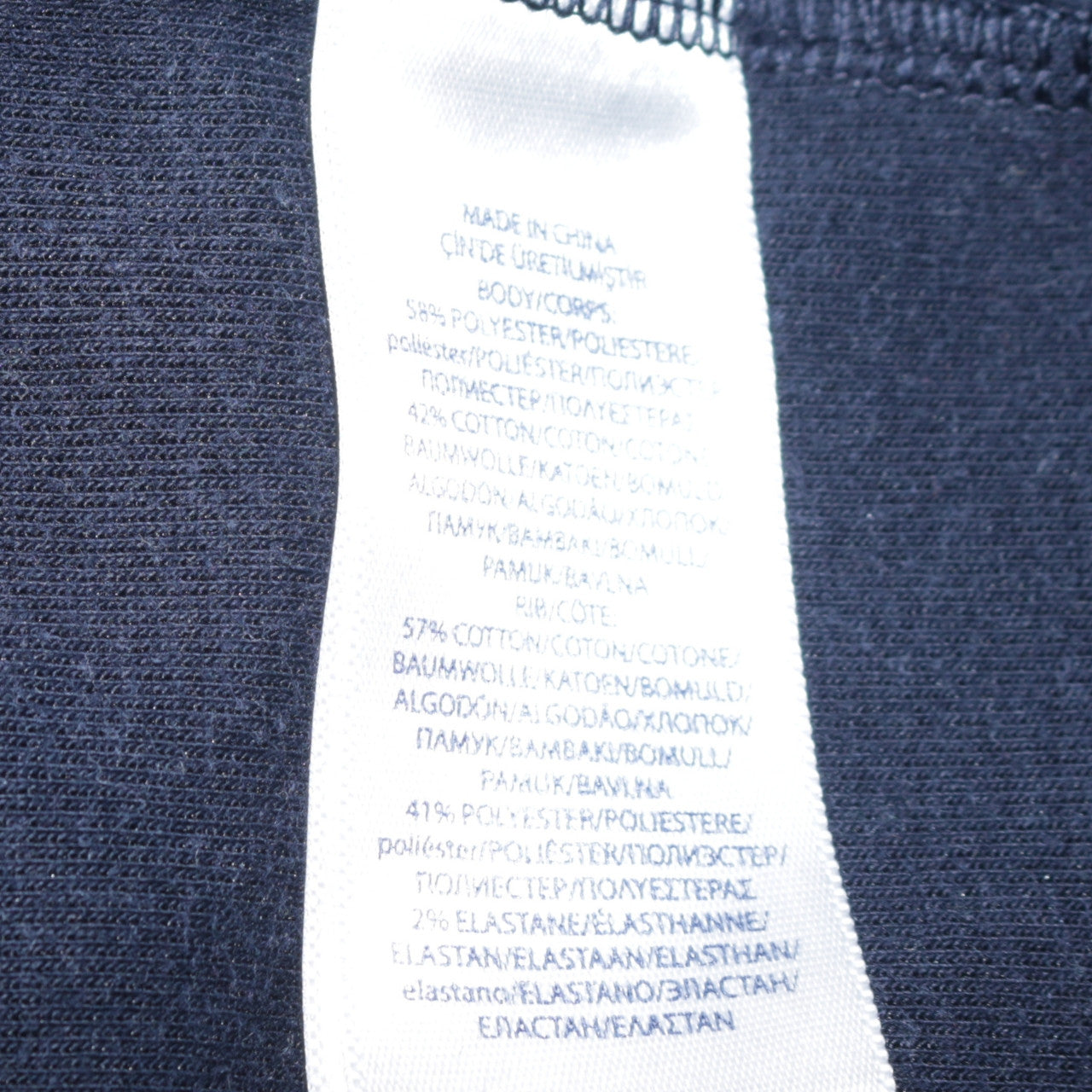 Ralph Lauren Men’s Blue Full Zip Hoodie M Classic Knit Sweatshirt