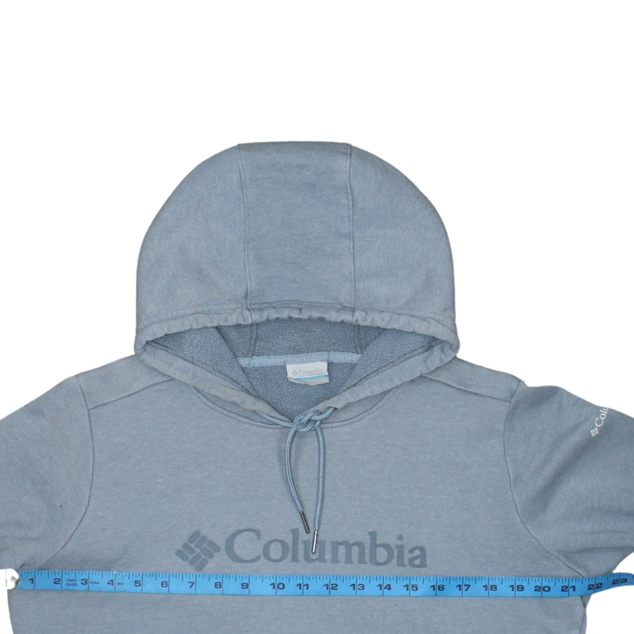 Columbia Women's Blue Pullover Hoodie Size L Cotton Blend Fleece
