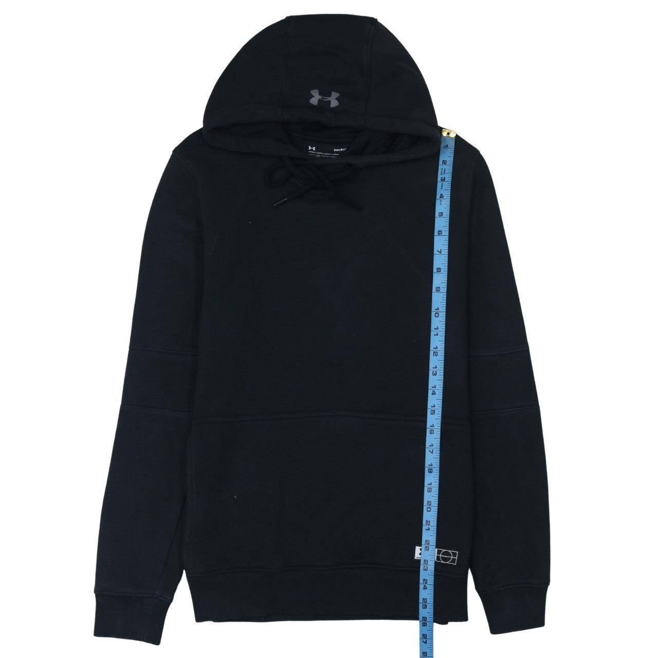 Under Armour Men’s Black ColdGear Pullover Hoodie Size S Fitted