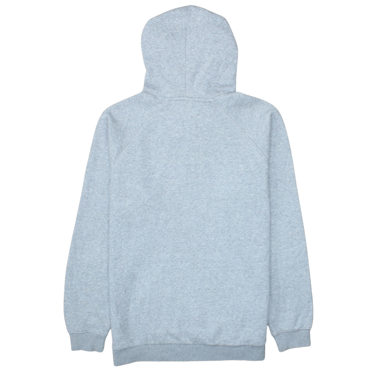 adidas Mens Grey Pullover Hoodie M Logo Fleece Sweatshirt
