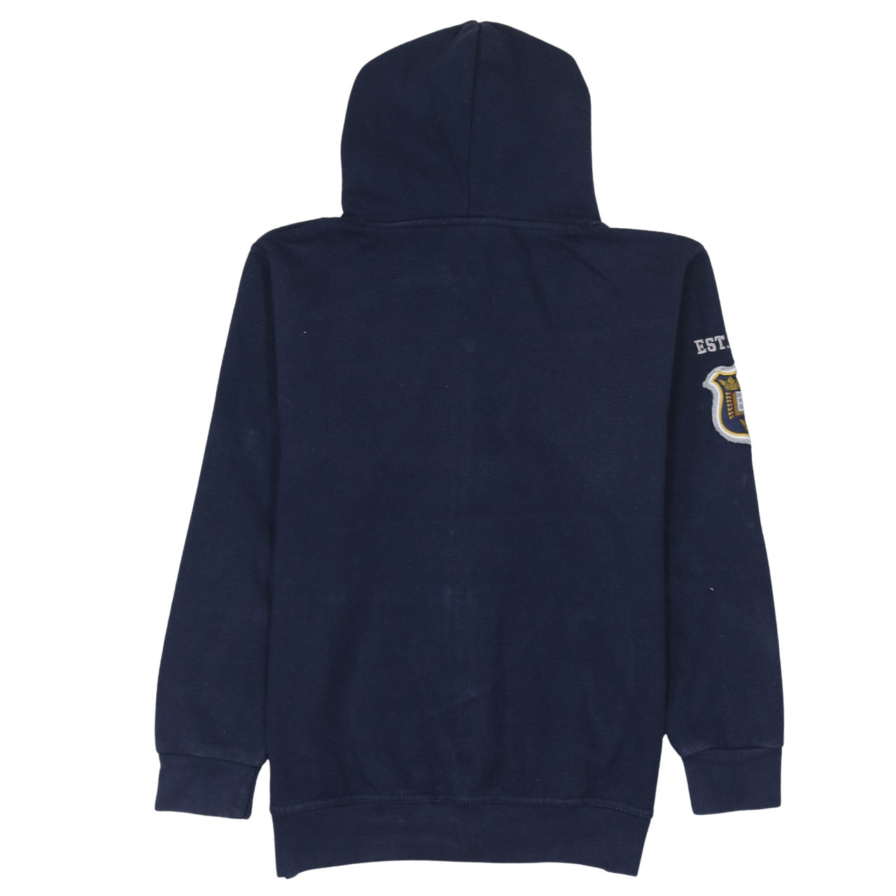 Oxford University Men's Blue Full Zip Hoodie Size S