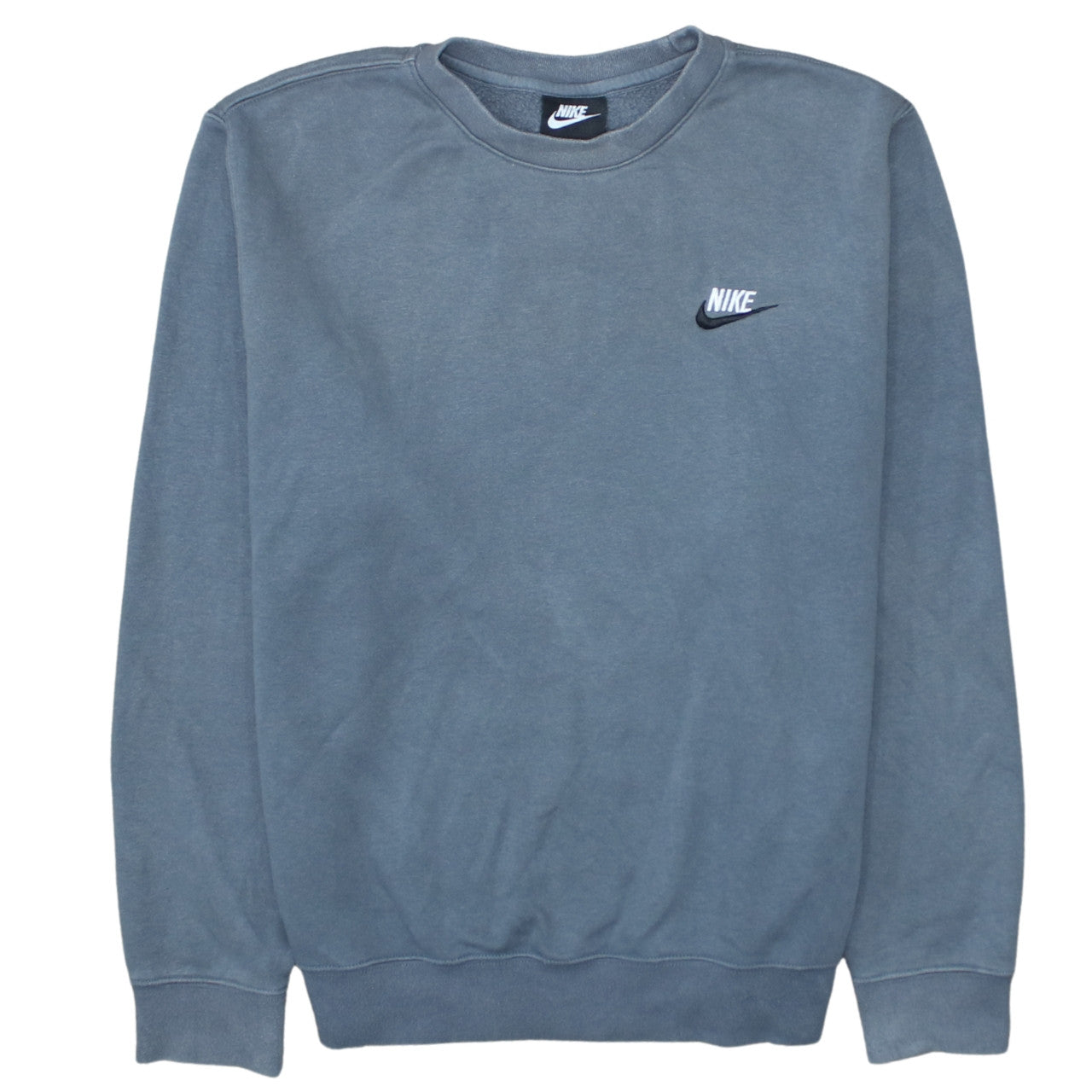 Nike Men's Blue Crew Neck Pullover Sweatshirt Size S