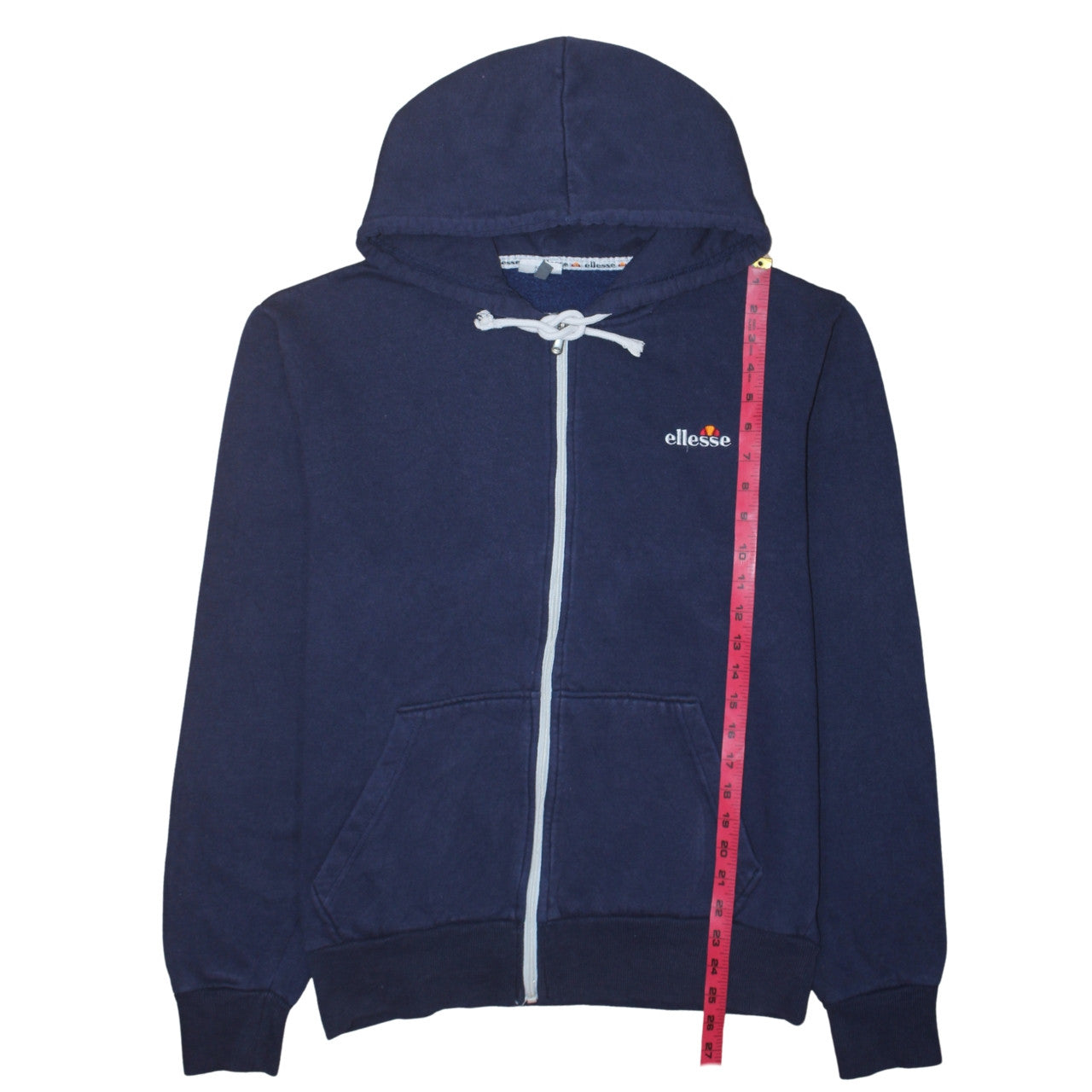Ellesse Men's Blue Full Zip Hoodie Size M Regular Fit Sportswear