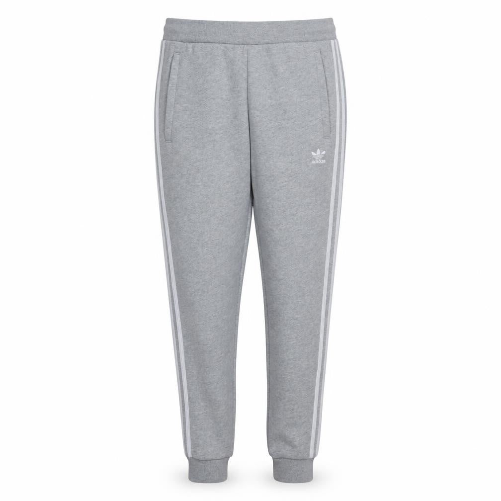 Adidas Men Grey Jogger Trousers M Regular Fit Casual Sports